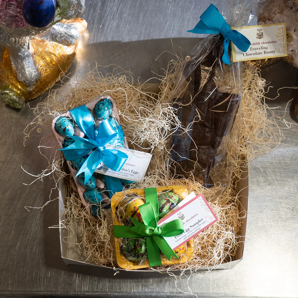 Knipschildt's Perfect Easter Chocolate Basket by Knipschildt Chocolatier - Alternate image 1