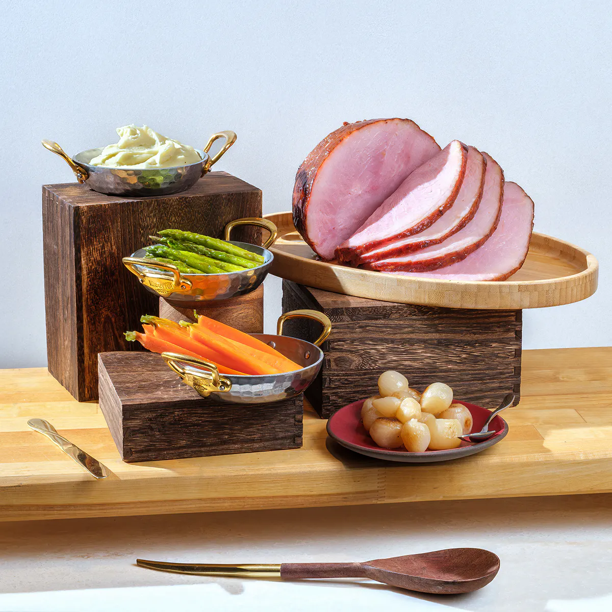 Half Honey Mustard-Glazed Ham Dinner Kit for 4 by Chef Daniel Boulud