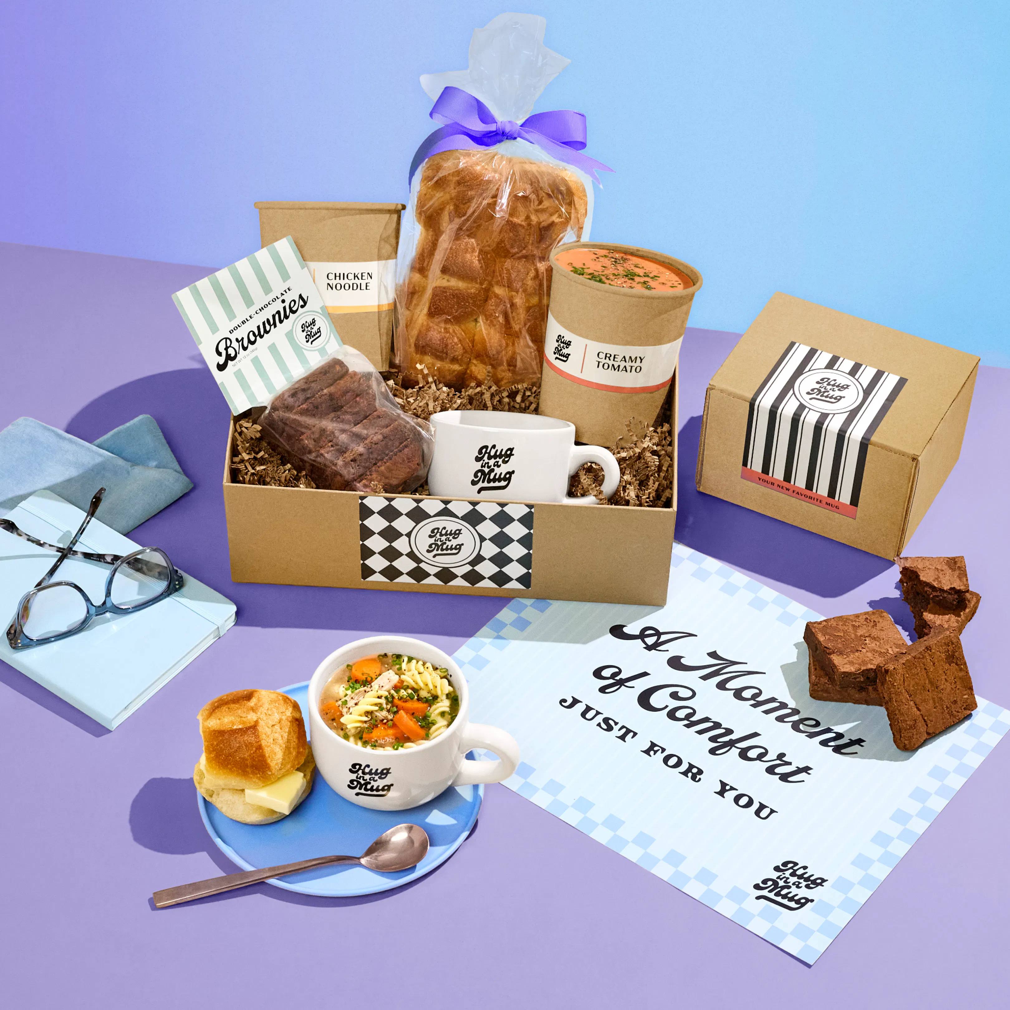 "Sympathy" Soup Care Package by Hug in a Mug