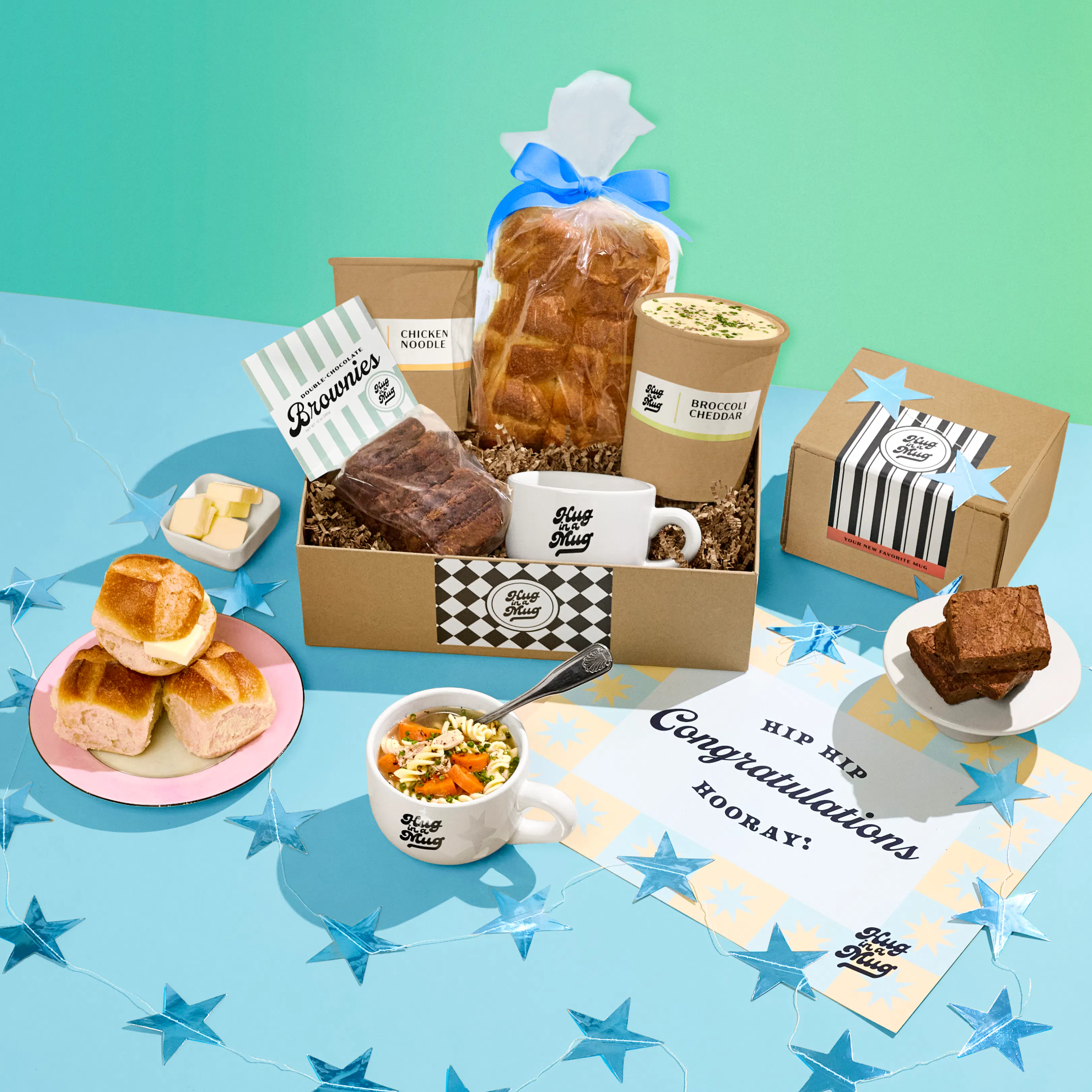 "Congratulations" Soup Care Package by Hug in a Mug