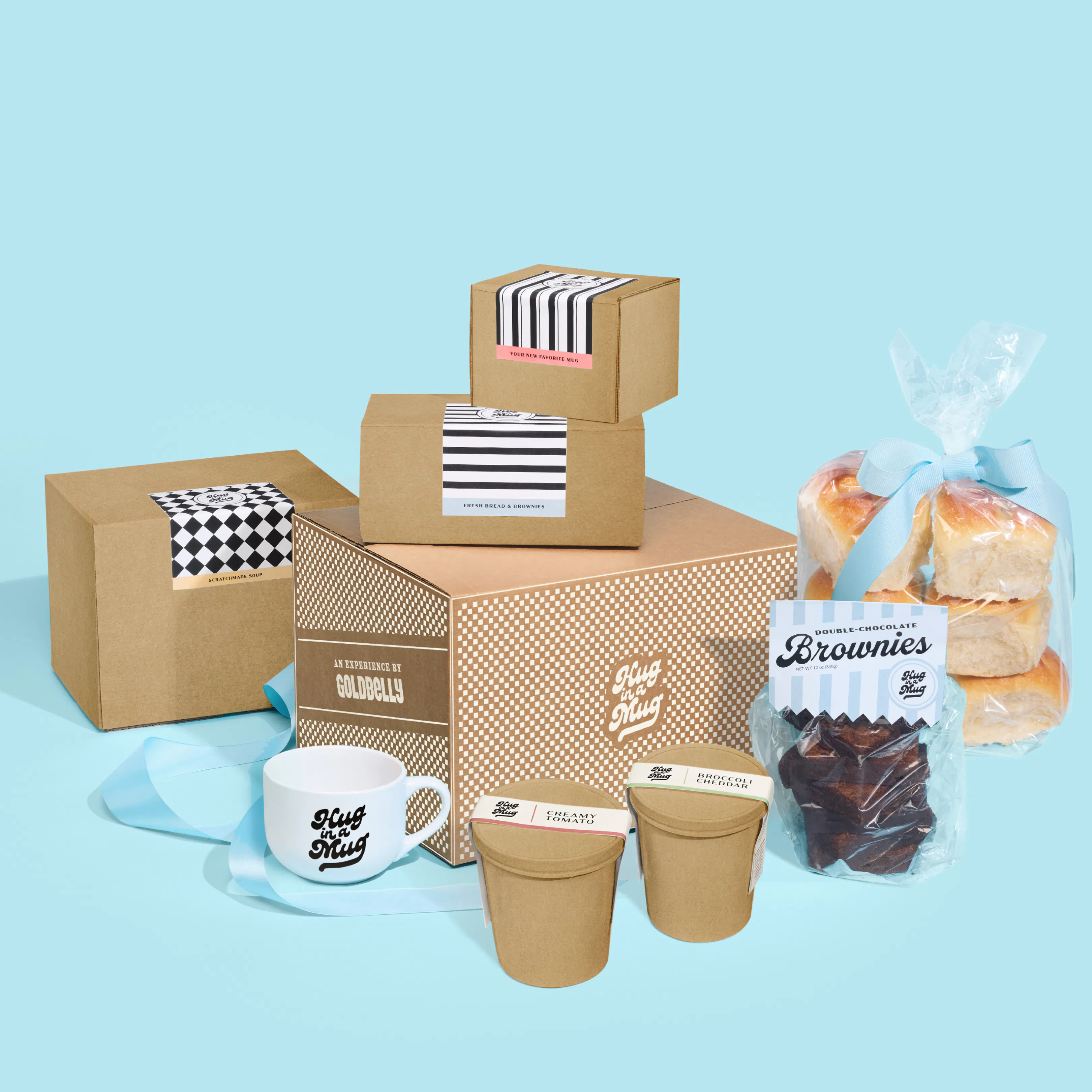 "Congratulations" Soup Care Package by Hug in a Mug - Alternate image 1
