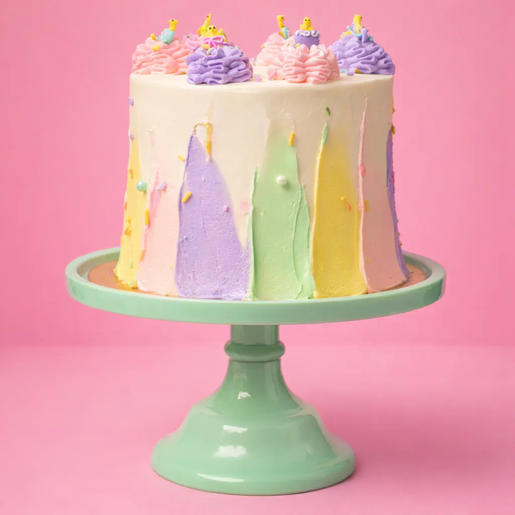 Easter French Vanilla Cake by Dessert Gallery
