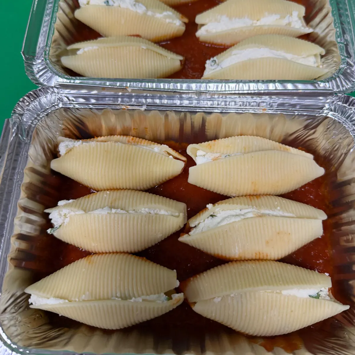 Jumbo Stuffed Pasta Shells - 12 Pack by Lenny's Clam Bar - Alternate image 1