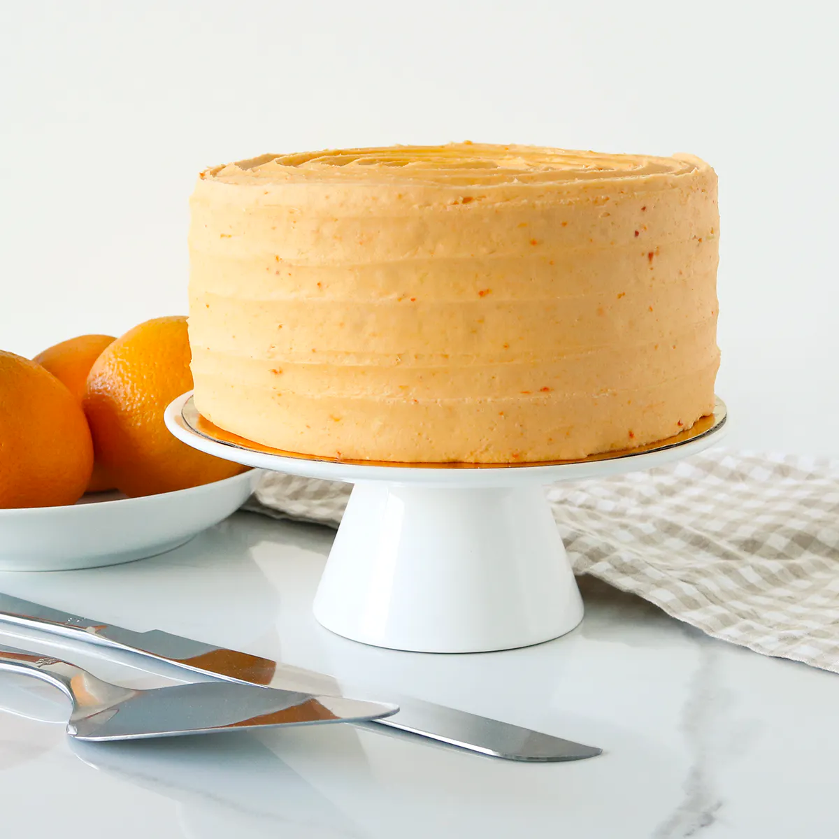 Orange Creamsicle Layer Cake by Savannah's Candy Kitchen - Alternate image 1