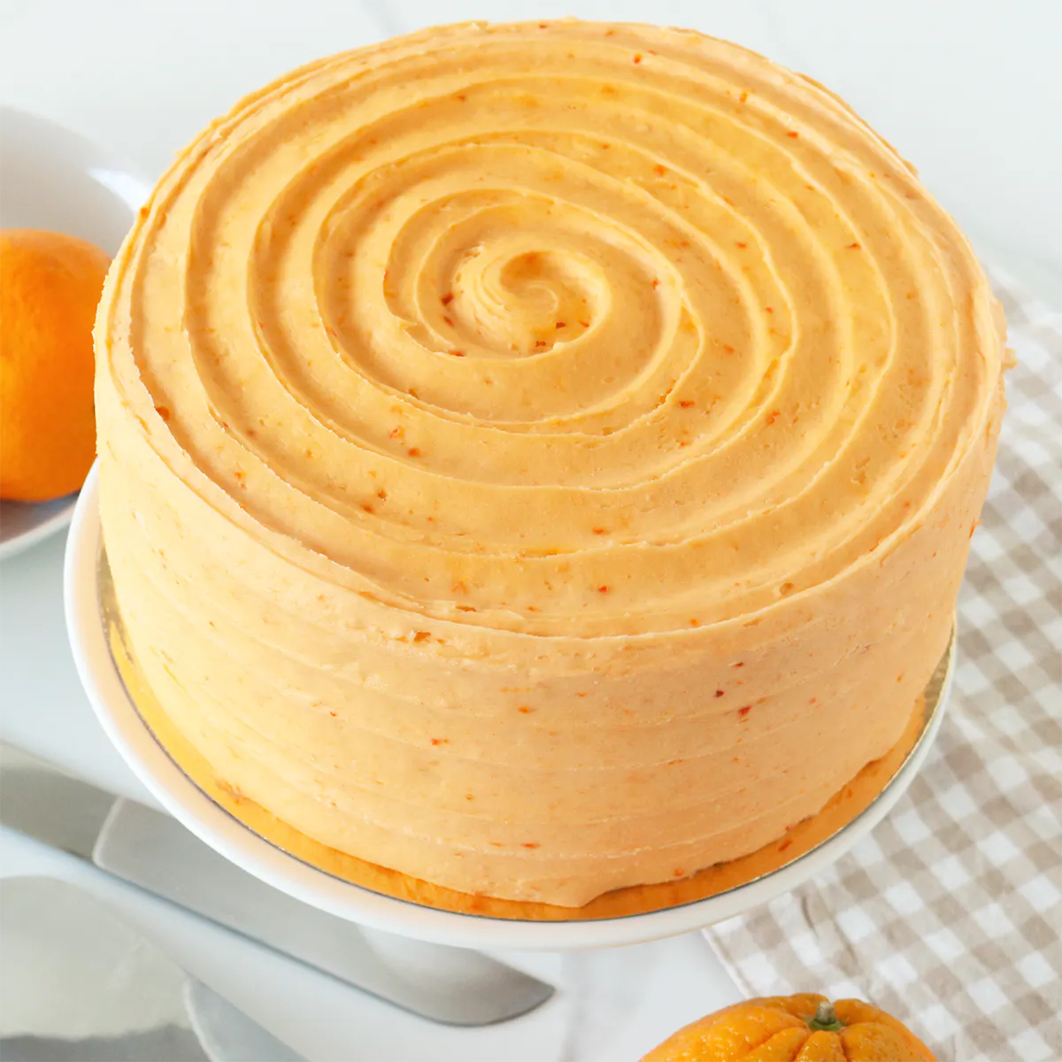 Orange Creamsicle Layer Cake by Savannah's Candy Kitchen - Alternate image 2