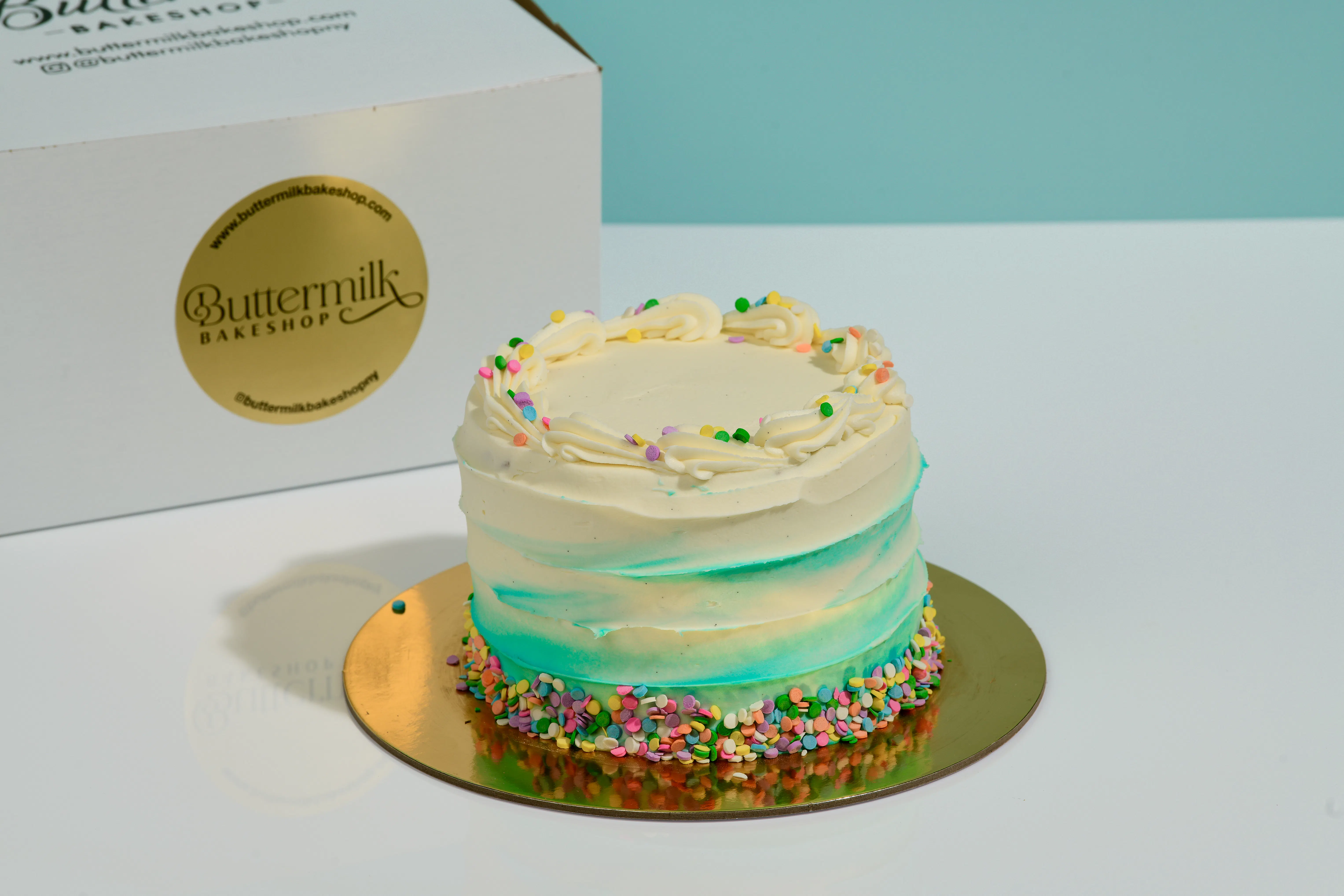 Gluten-Free Classic Birthday Cake by Buttermilk Bakeshop