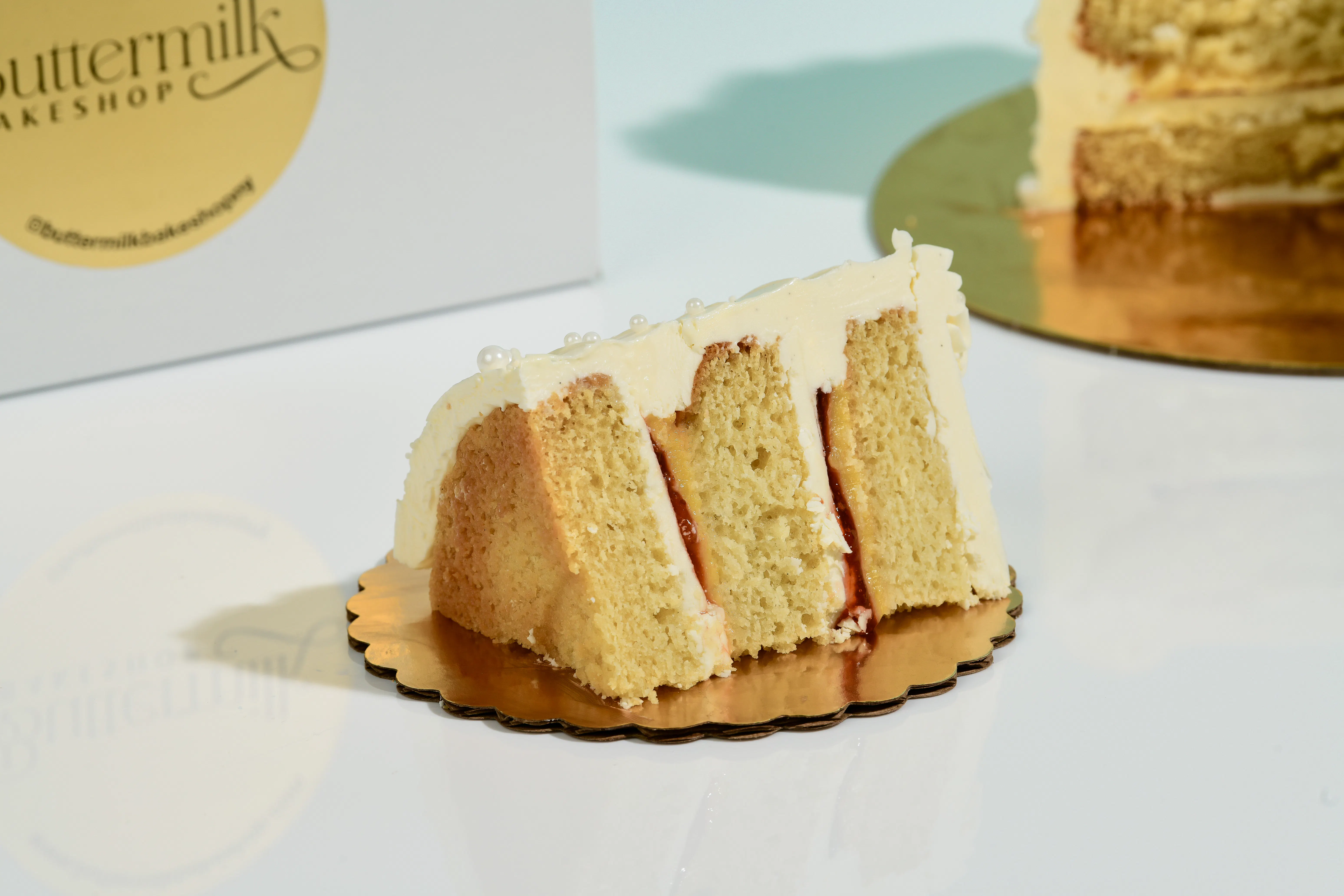 Gluten-Free Everyday Wedding Cake by Buttermilk Bakeshop - Alternate image 1