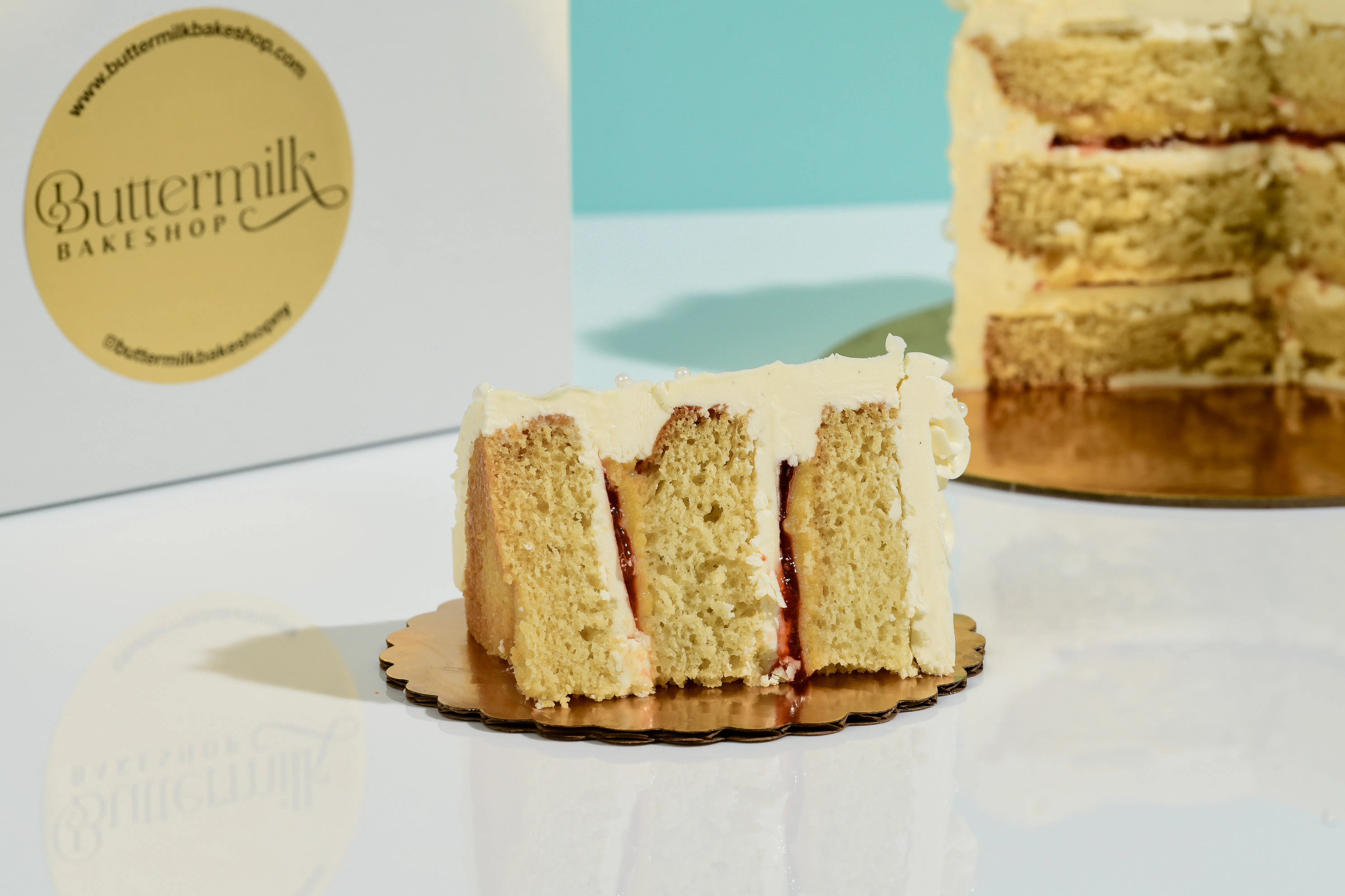 Gluten-Free Everyday Wedding Cake by Buttermilk Bakeshop - Alternate image 3