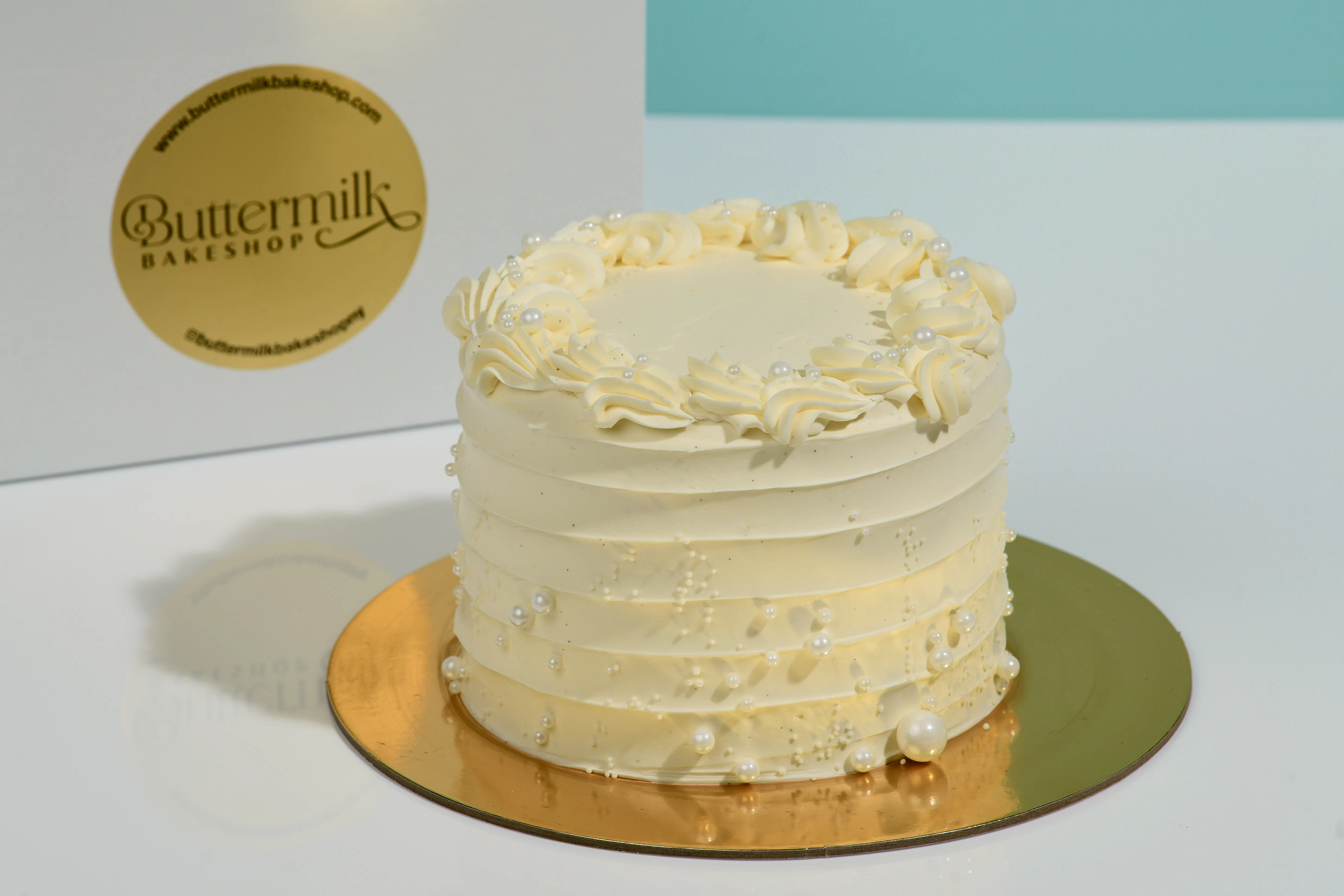 Gluten-Free Everyday Wedding Cake by Buttermilk Bakeshop - Alternate image 4