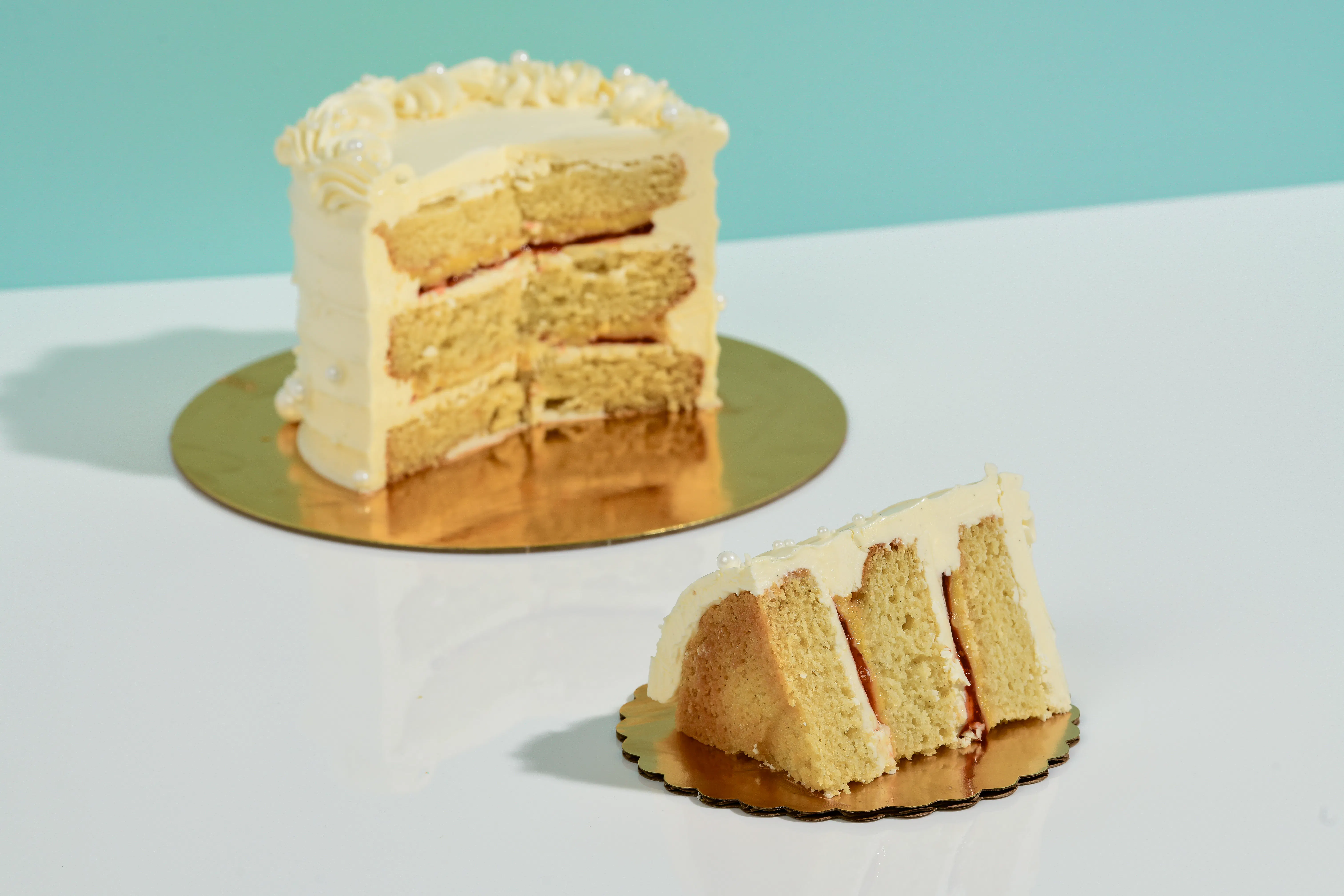 Gluten-Free Everyday Wedding Cake by Buttermilk Bakeshop - Alternate image 5