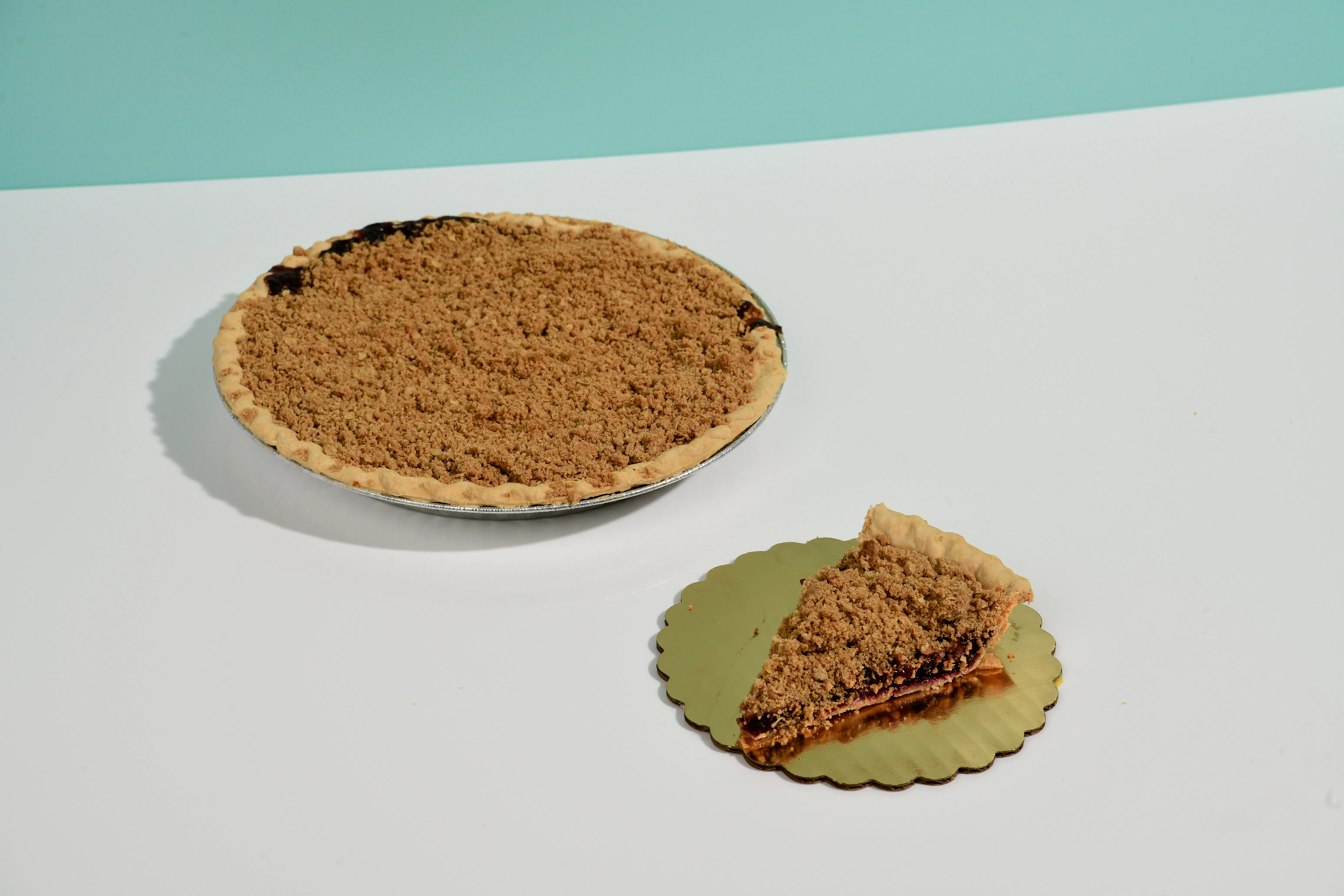 Blueberry Peach Pie by Buttermilk Bakeshop