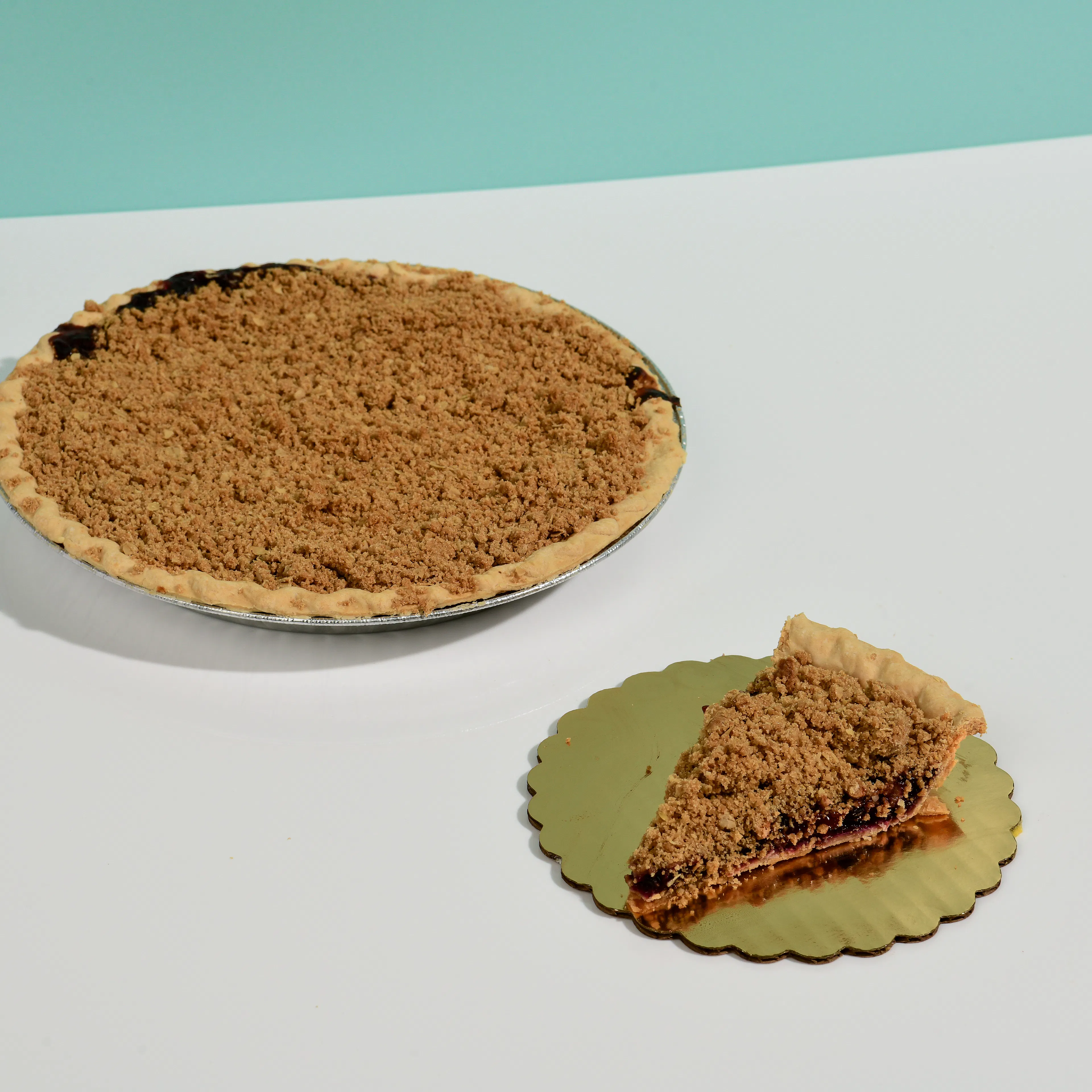 Blueberry Peach Pie by Buttermilk Bakeshop
