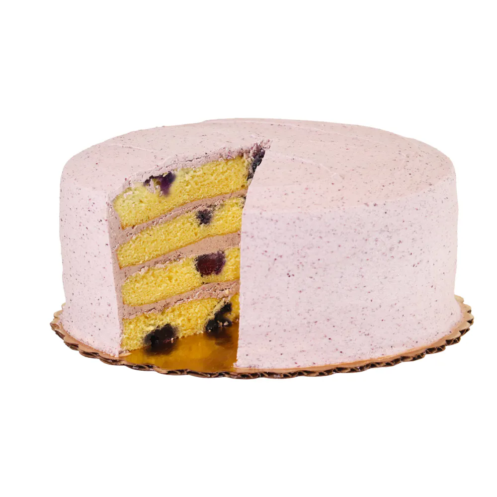 Lemon Blueberry Cake by Caroline's Cakes