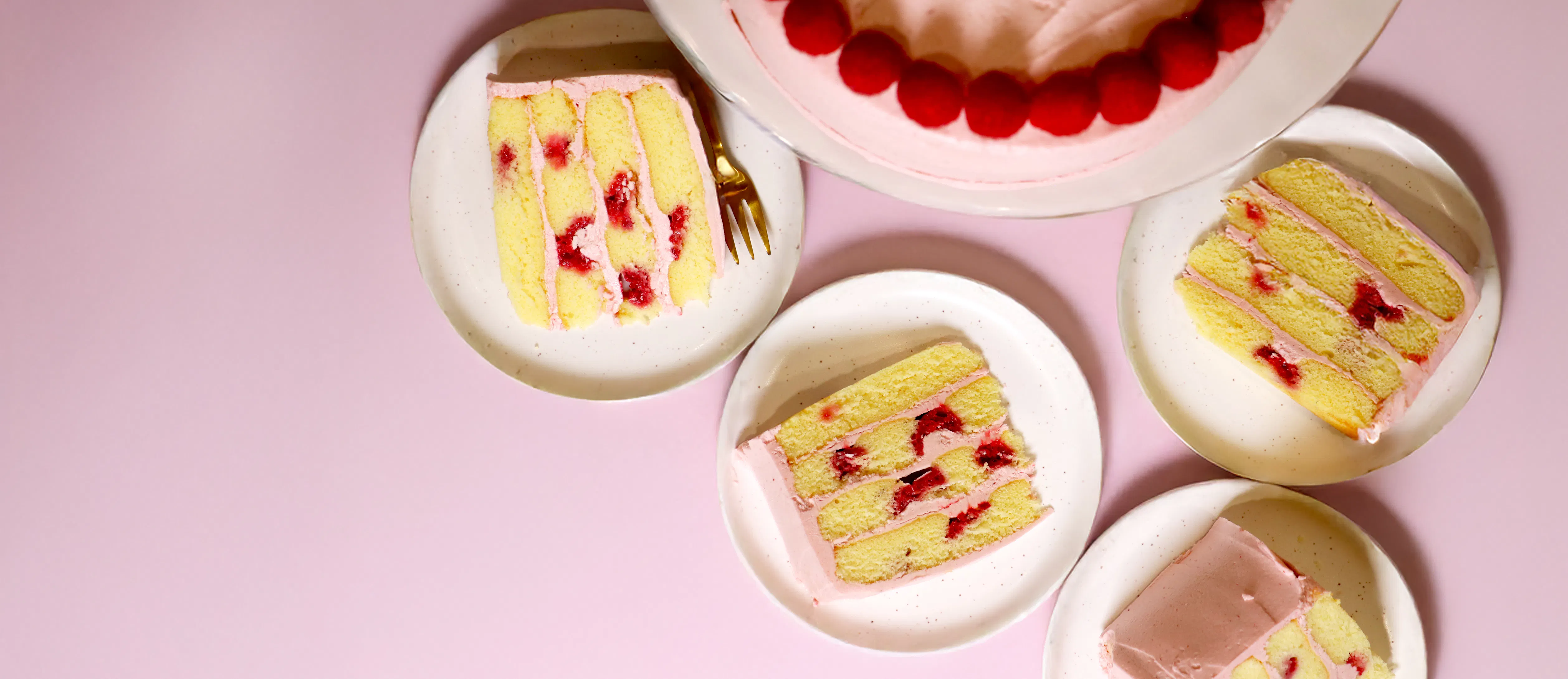 Lemon Raspberry Delight Cake by Caroline's Cakes - Alternate image 3