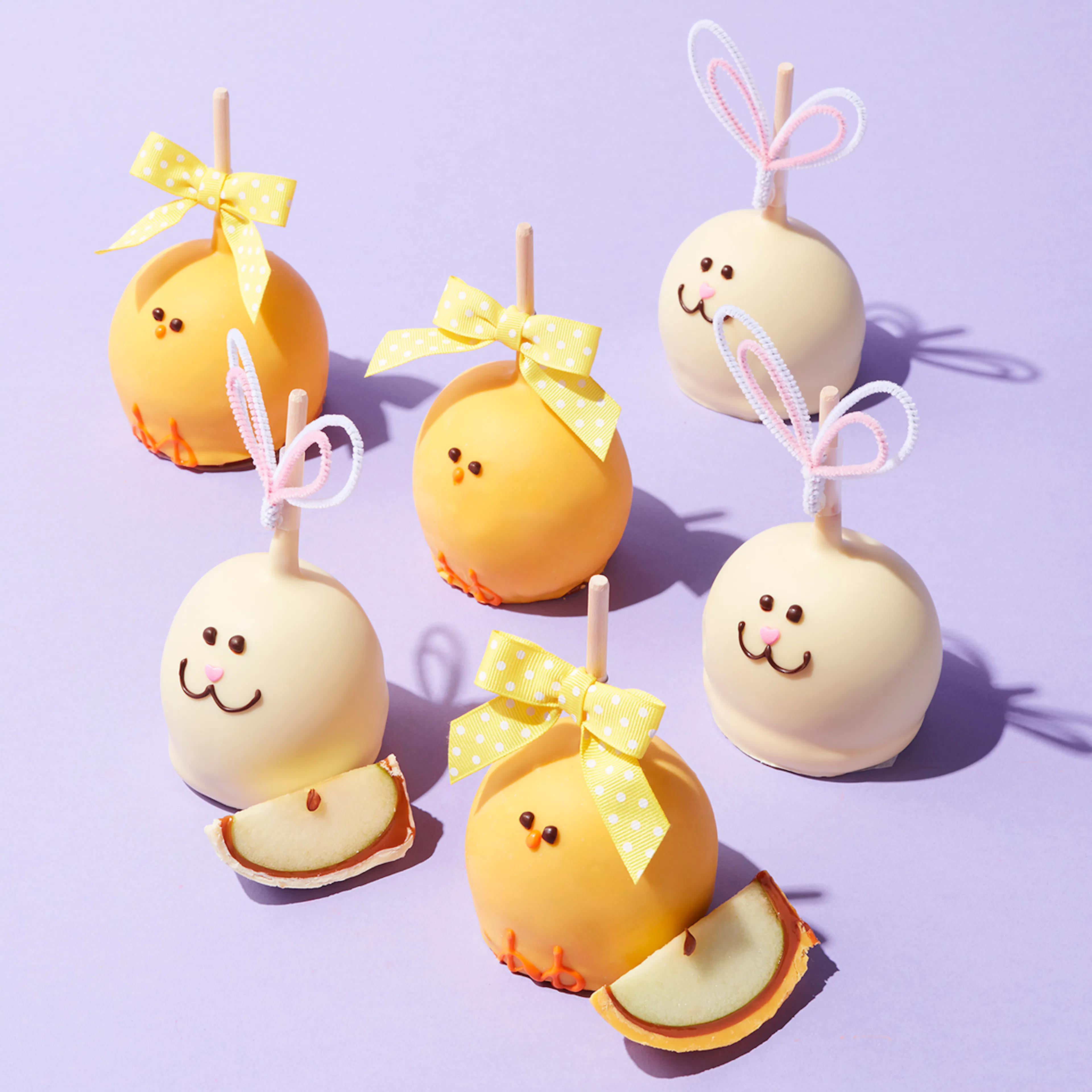 Easter Basket Stuffer Assortment by Mrs. Prindables Gourmet Caramel Apples - Alternate image 1