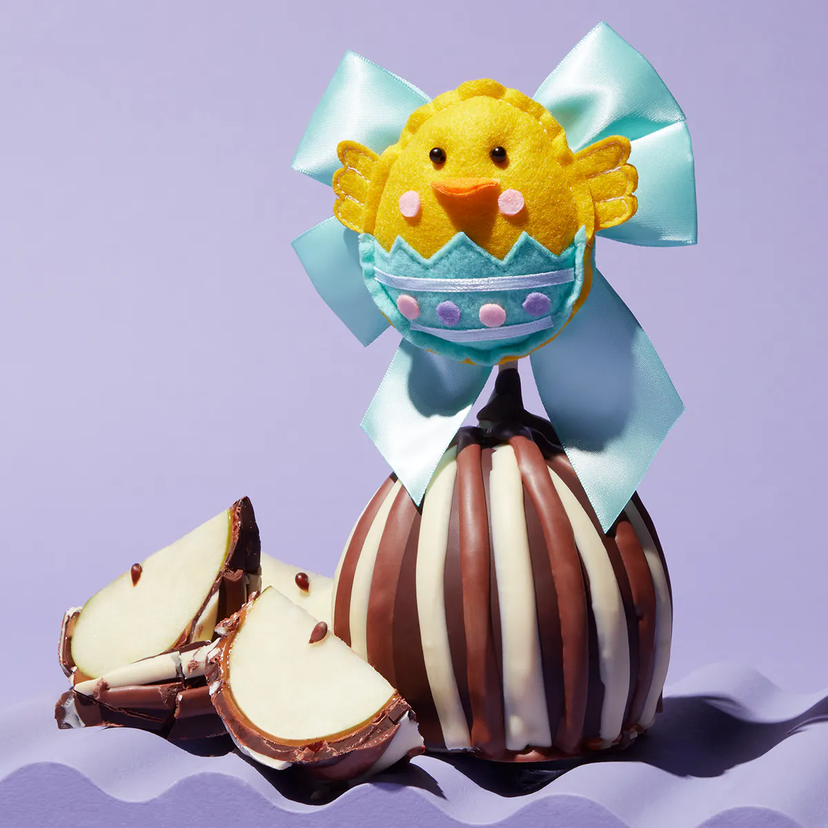 Easter Caramel Apple Assortment - 5 Pack by Mrs. Prindables Gourmet Caramel Apples - Alternate image 2