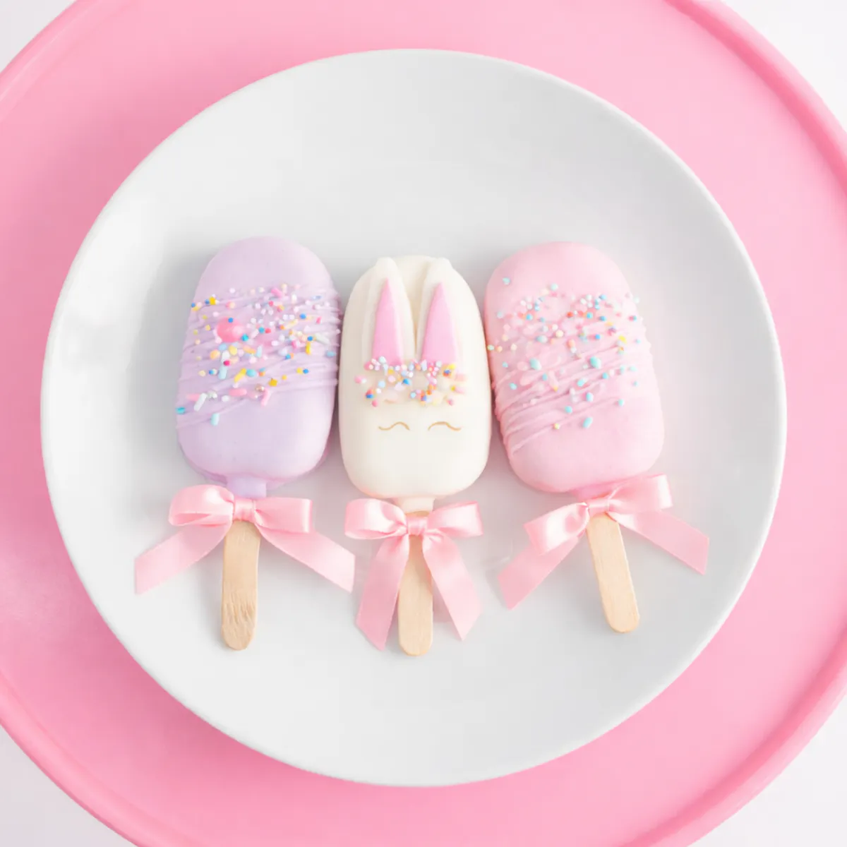 Easter Cakesicles by Sweet E's Bake Shop