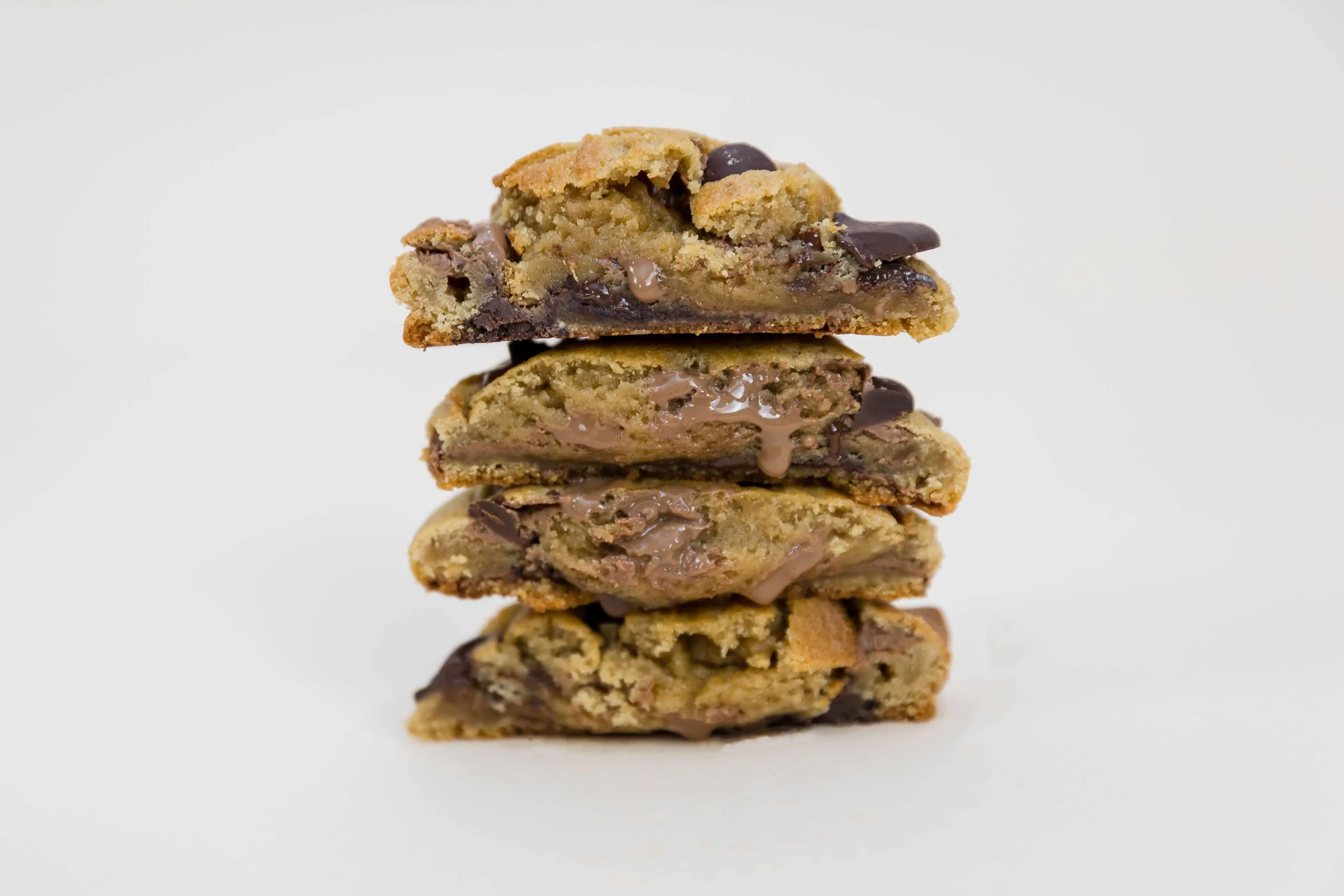 Mini Simply Chocolate Chip Cookies by La Madame Biscuit