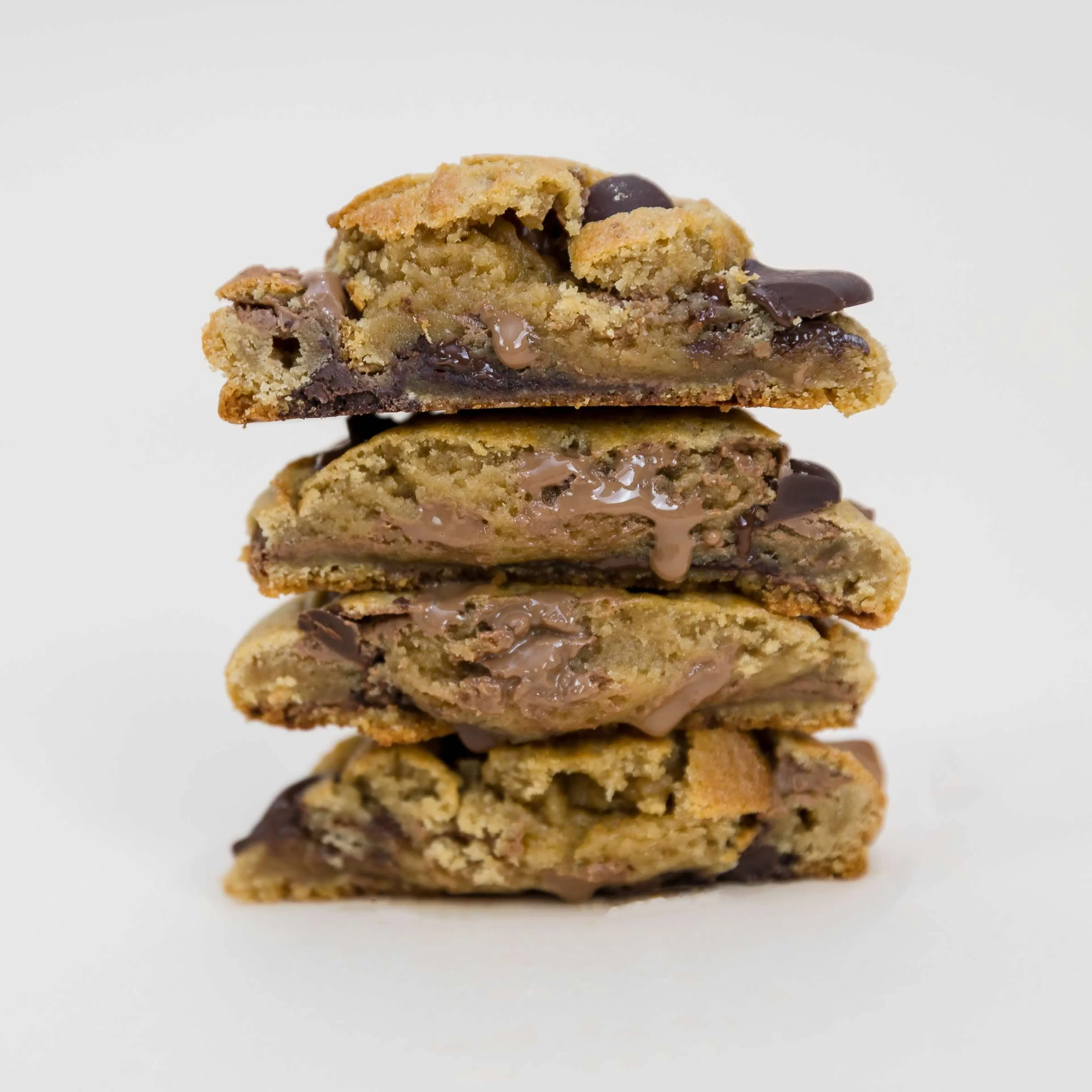 Mini Simply Chocolate Chip Cookies by La Madame Biscuit