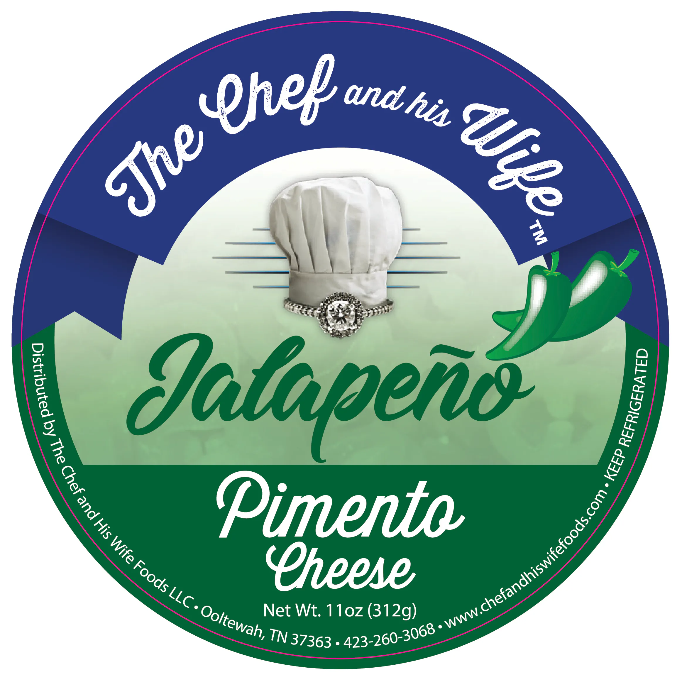 Signature Trio - Original, Smoked Gouda, Jalapeño by The Chef and his Wife Foods - Alternate image 1