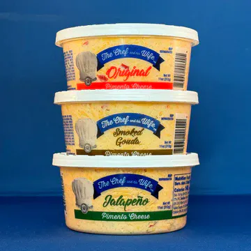 Signature Trio - Original, Smoked Gouda, Jalapeño by The Chef and his Wife Foods