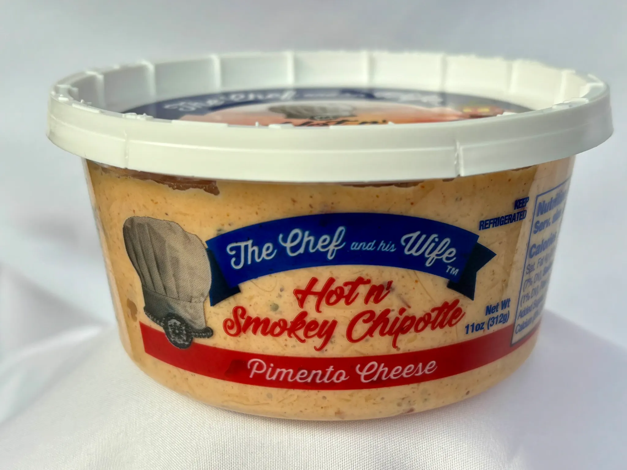 Hot n' Smoky Chipotle Pimento Cheese by The Chef and his Wife Foods