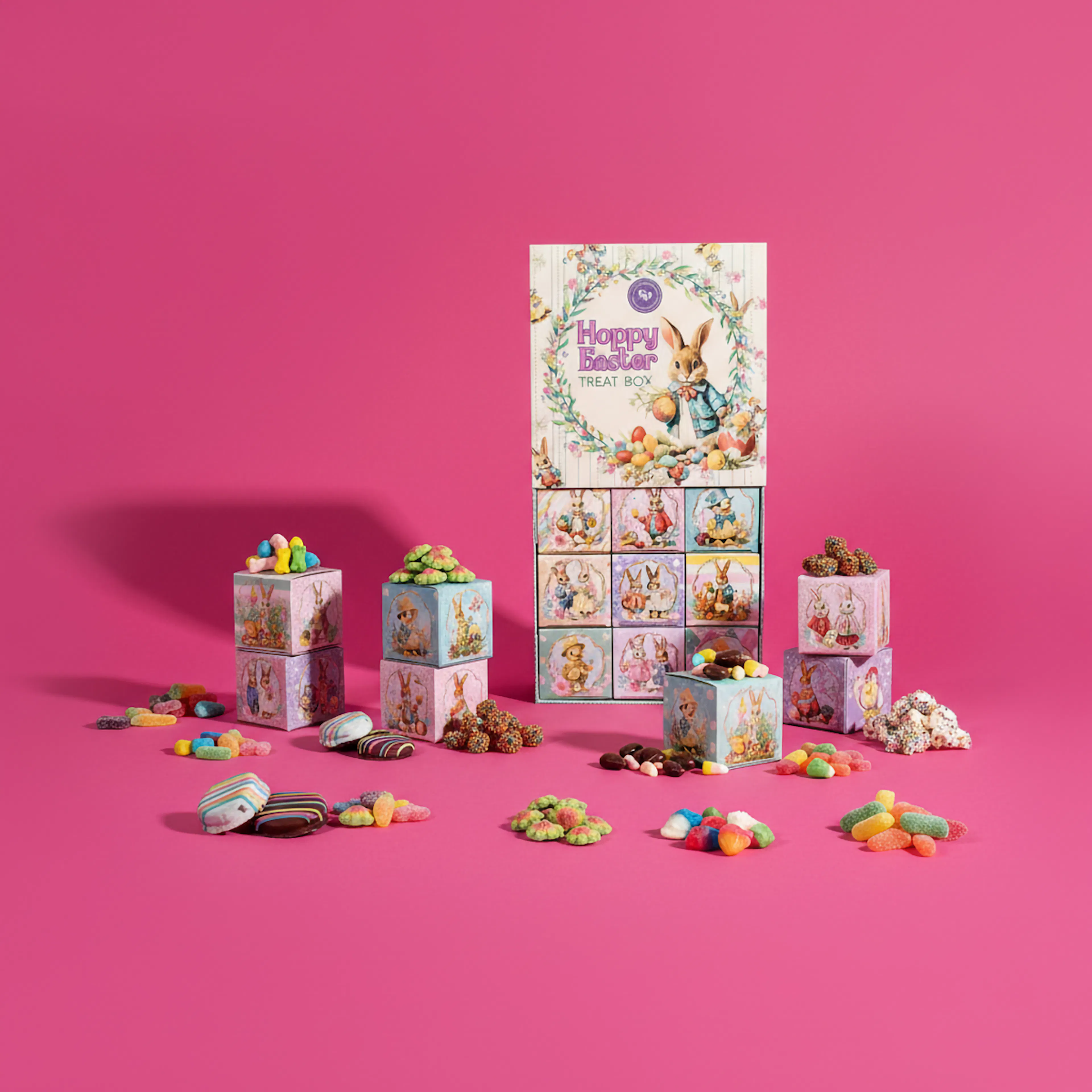 "Hoppy Easter" Chocolate & Treats Box by Sugar Plum - Alternate image 5