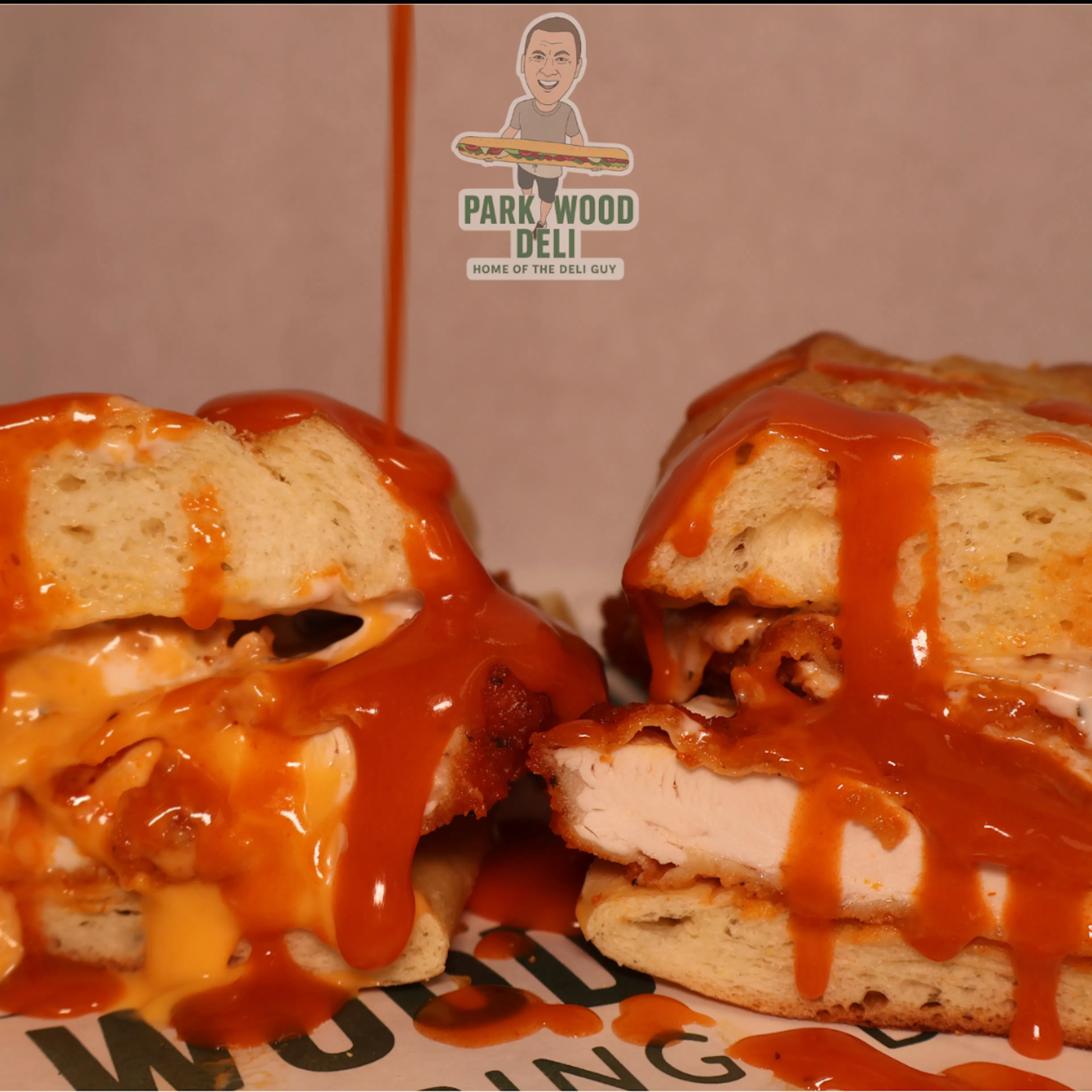 Buffalo Chicken Sandwiches - 3 Pack by Parkwood Deli - Alternate image 2
