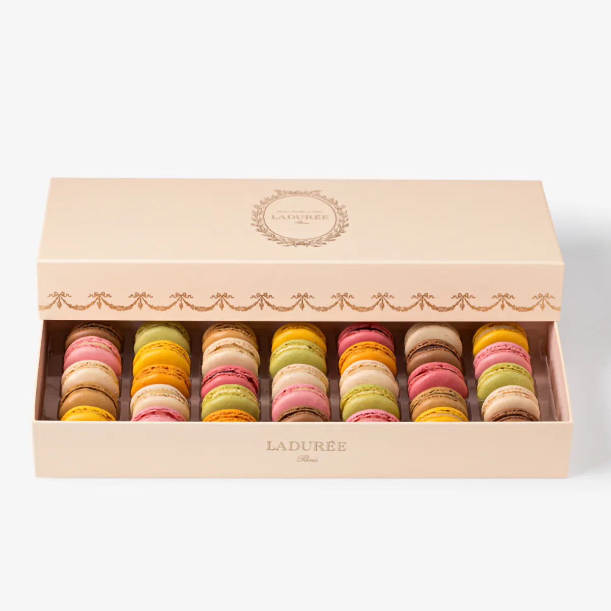 Intemporel - Box of 35 Macarons by Ladurée Paris