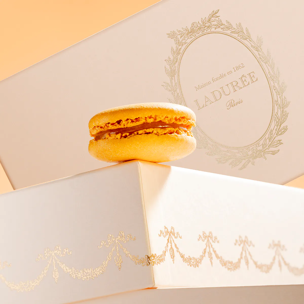 Intemporel - Box of 35 Macarons by Ladurée Paris - Alternate image 1