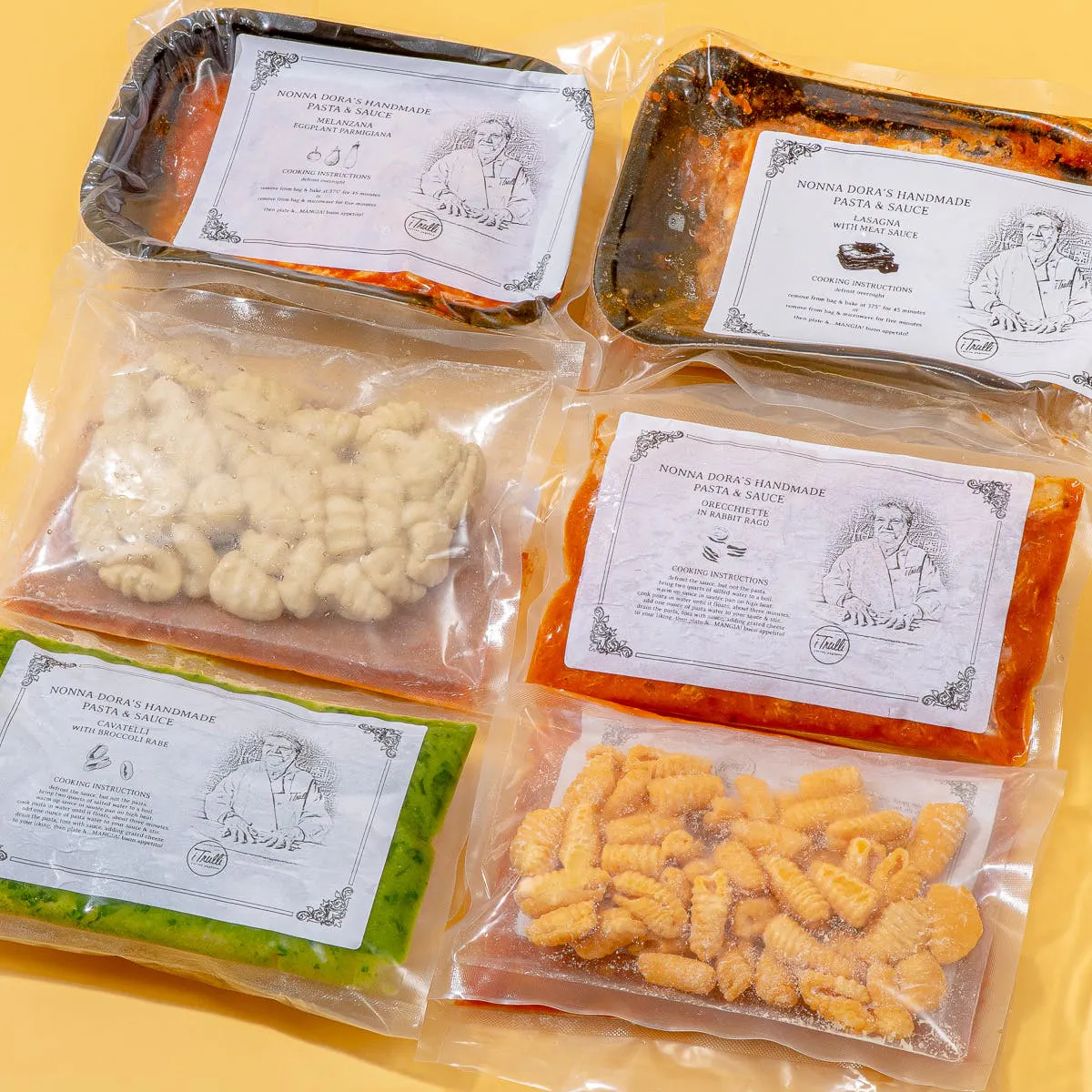 Homemade Pasta Dinner Kit - Choose Your Own 4 Pack by Nonna Dora's - Alternate image 3
