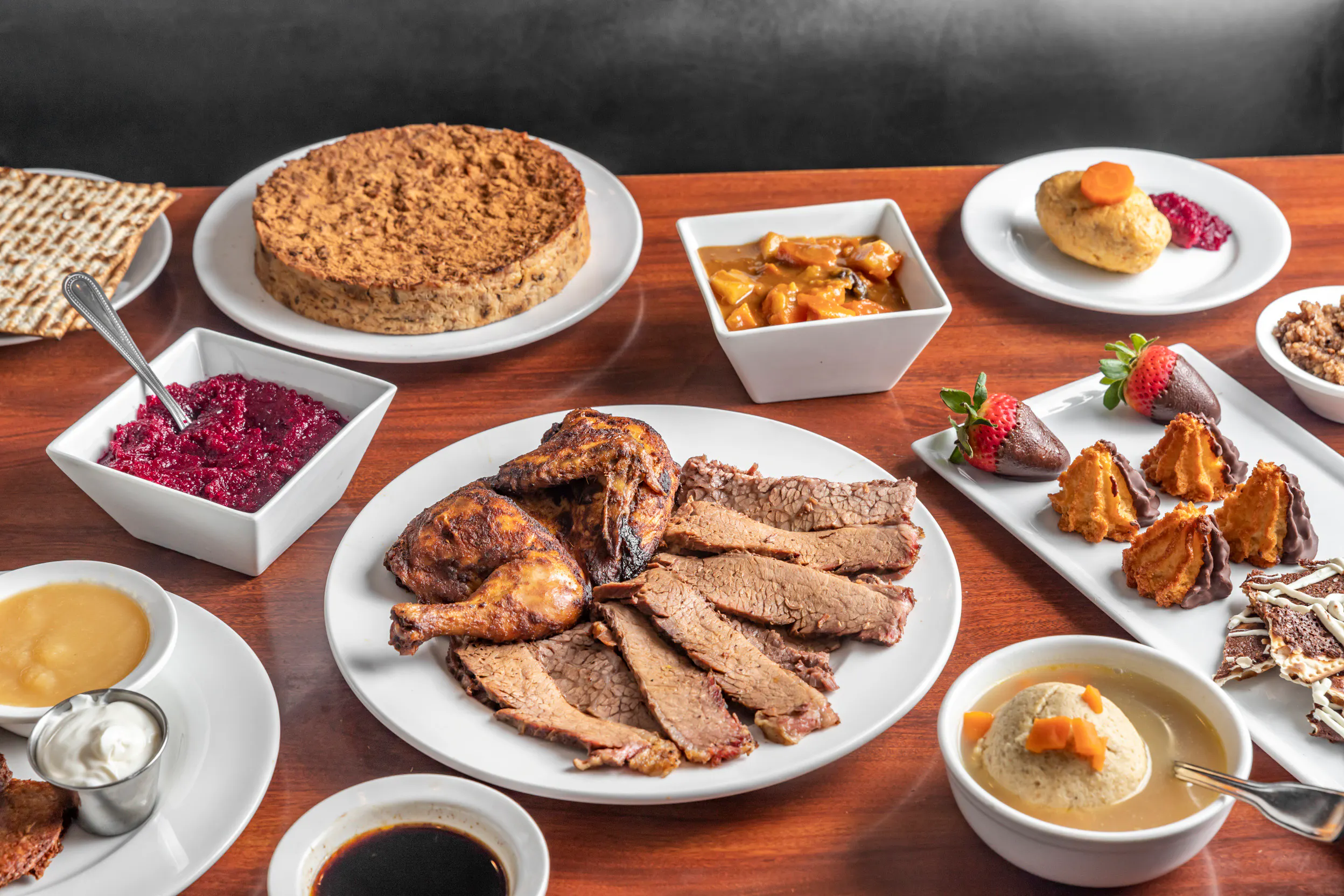 Passover Seder Dinner for 4-6 by Factor's Famous Deli