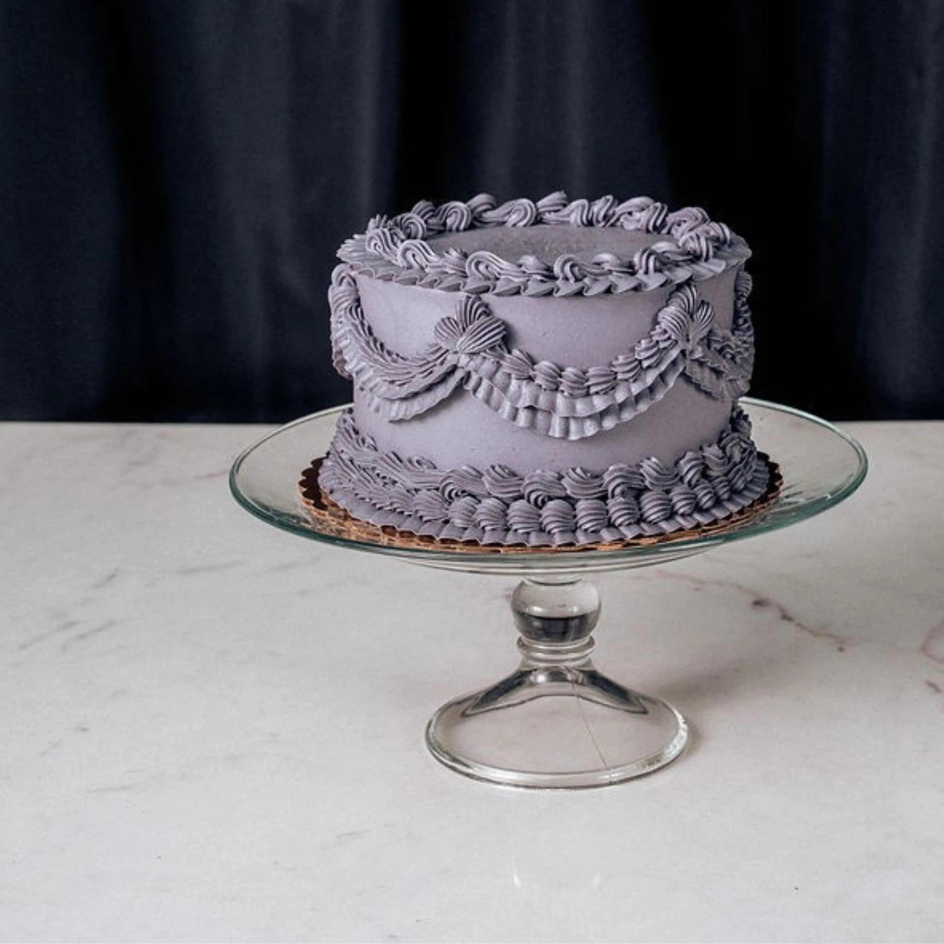 Victorian Noir Cake - 6" by The Goddess and Grocer - Alternate image 2
