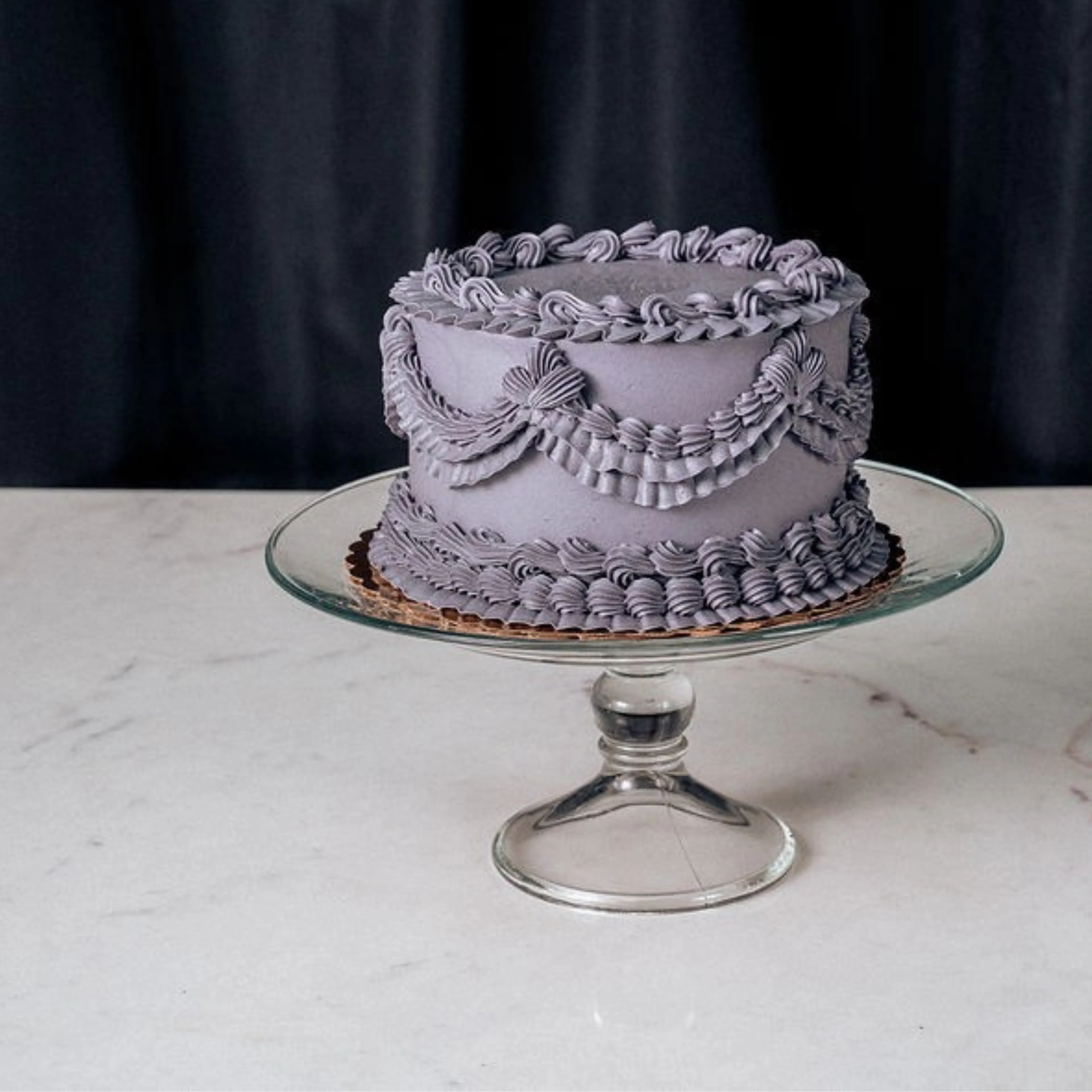 Victorian Noir Cake - 6" by The Goddess and Grocer - Alternate image 2