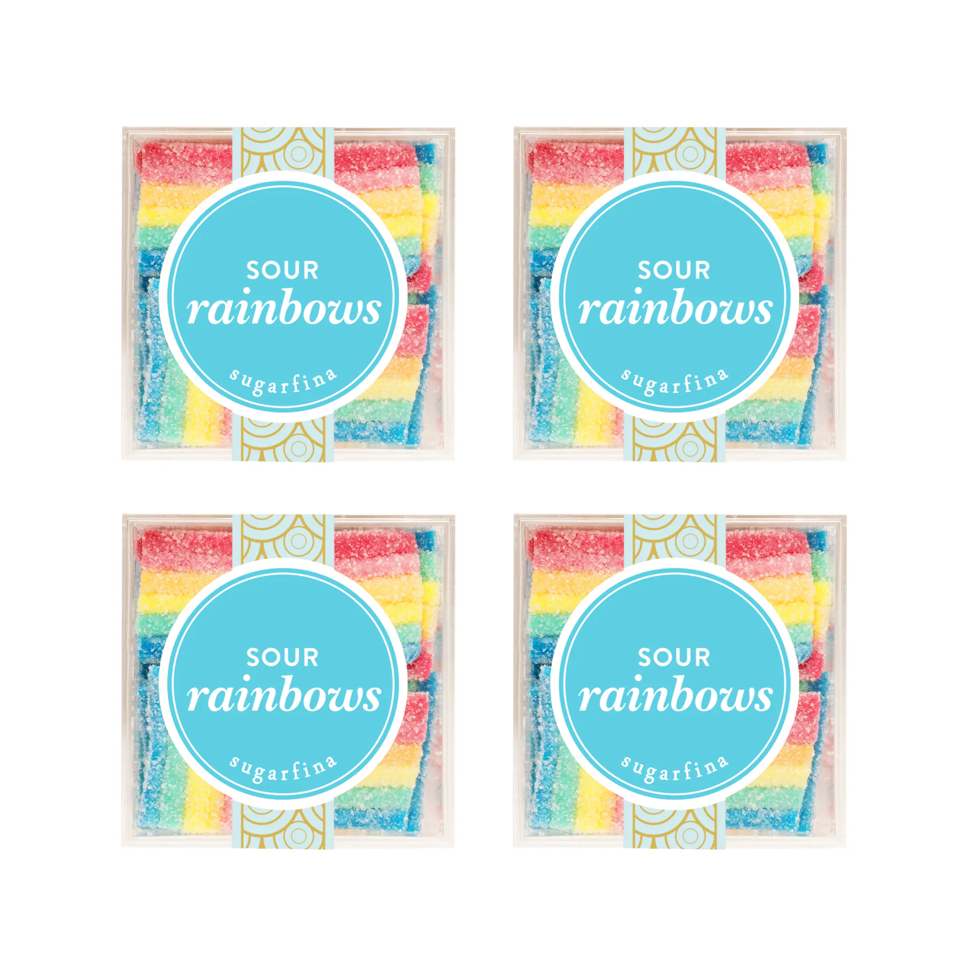 Sour Rainbows Candy - 4 Pack by Sugarfina - Alternate image 2