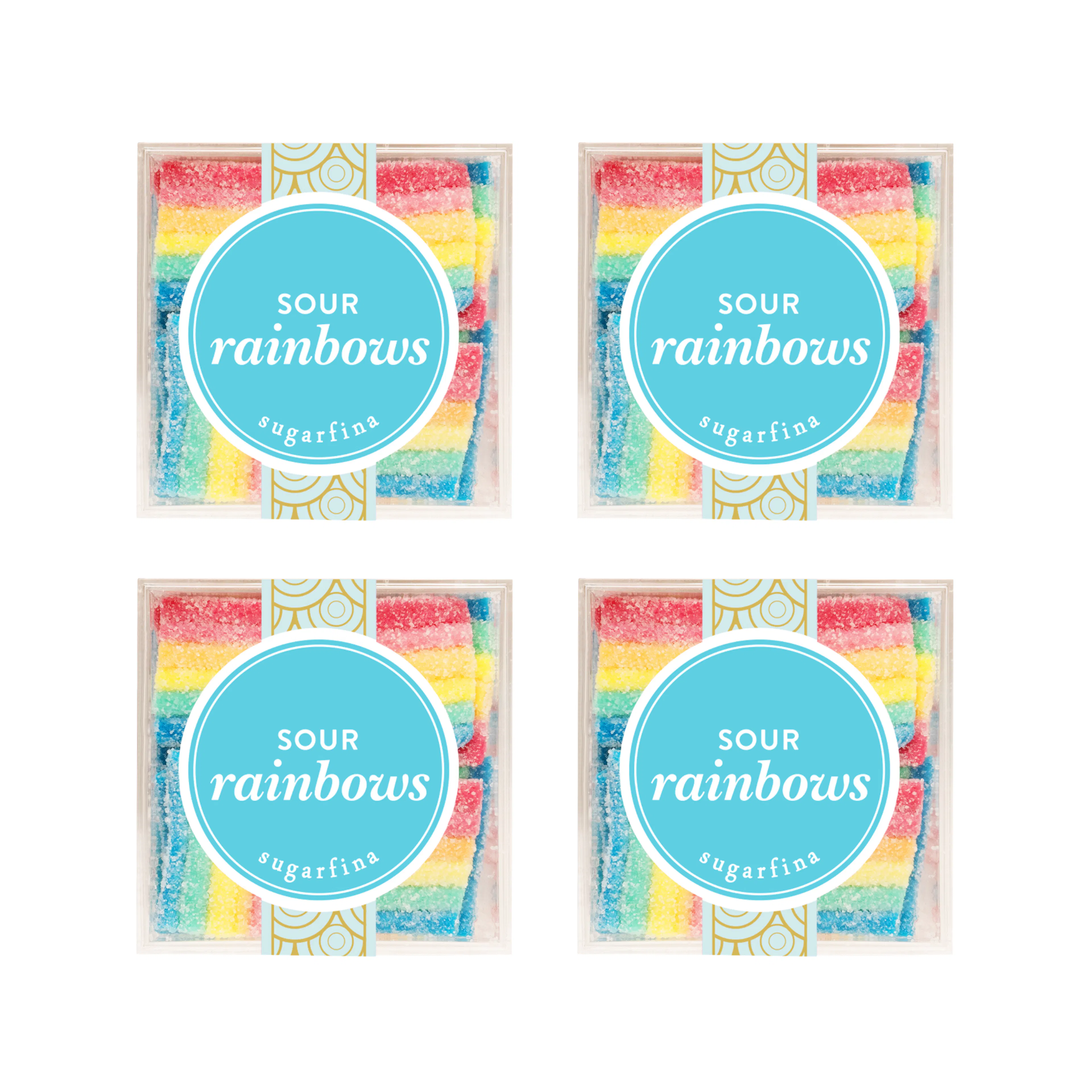 Sour Rainbows Candy - 4 Pack by Sugarfina - Alternate image 2
