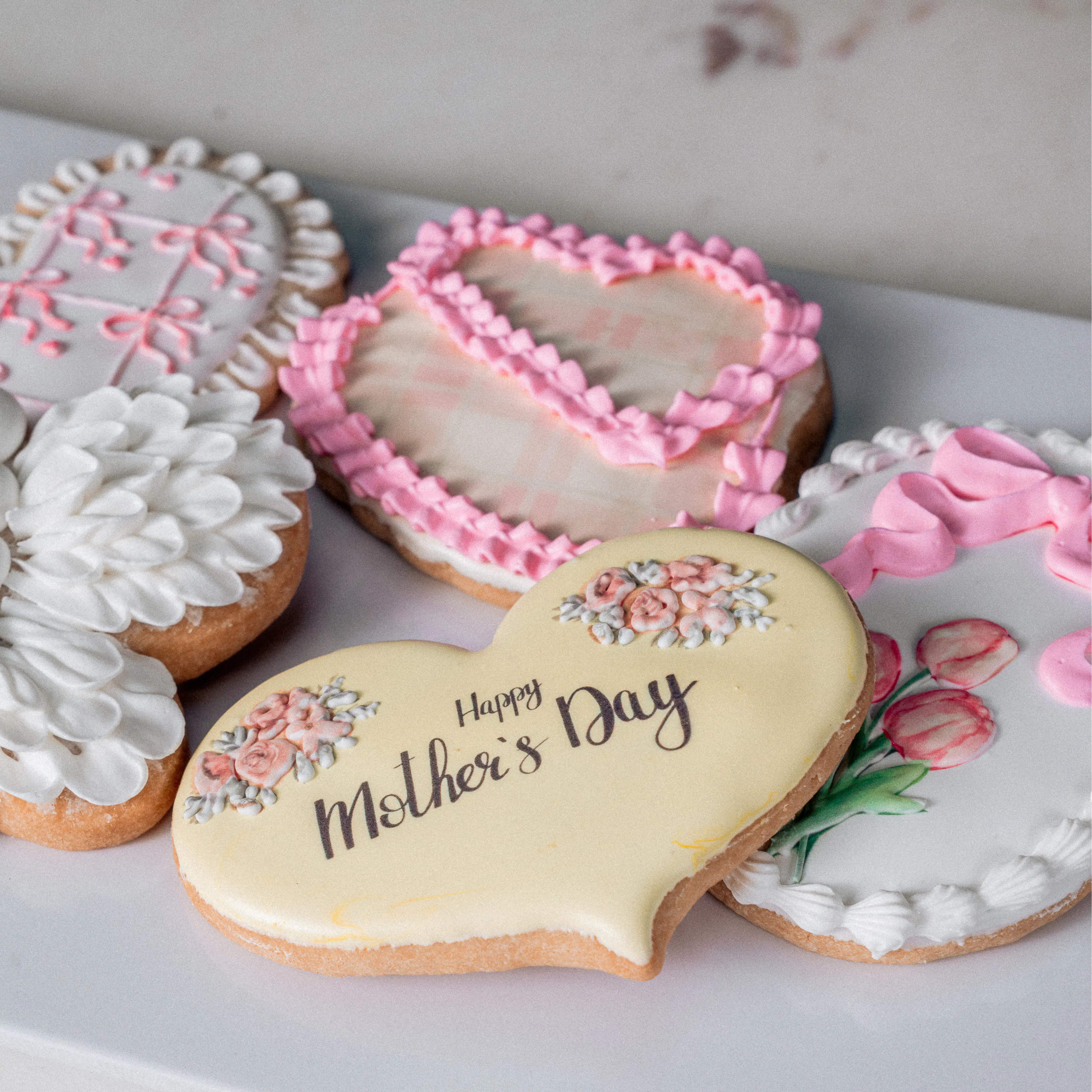 Mother's Day "Sweet Affection" Lemon Sponge Cake + Shortbread Cookie Bundle by The Goddess and Grocer - Alternate image 2