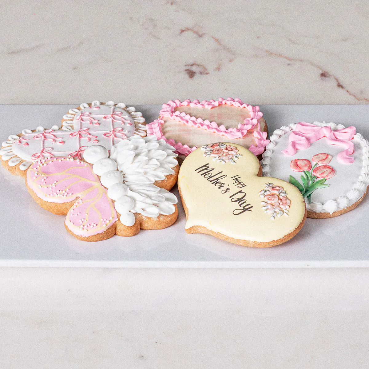 Mother's Day "Sweet Affection" Lemon Sponge Cake + Shortbread Cookie Bundle by The Goddess and Grocer - Alternate image 6