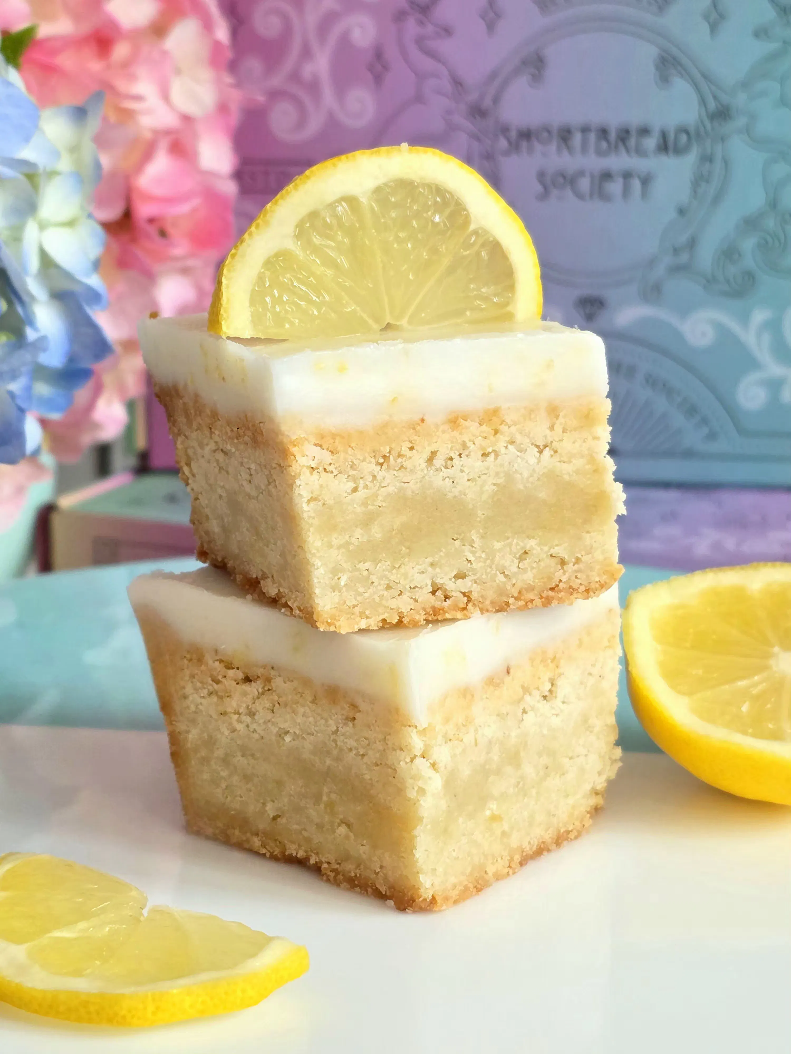 Mother's Day Lady Lemon Glacé Shortbread Tray by Shortbread Society - Alternate image 1