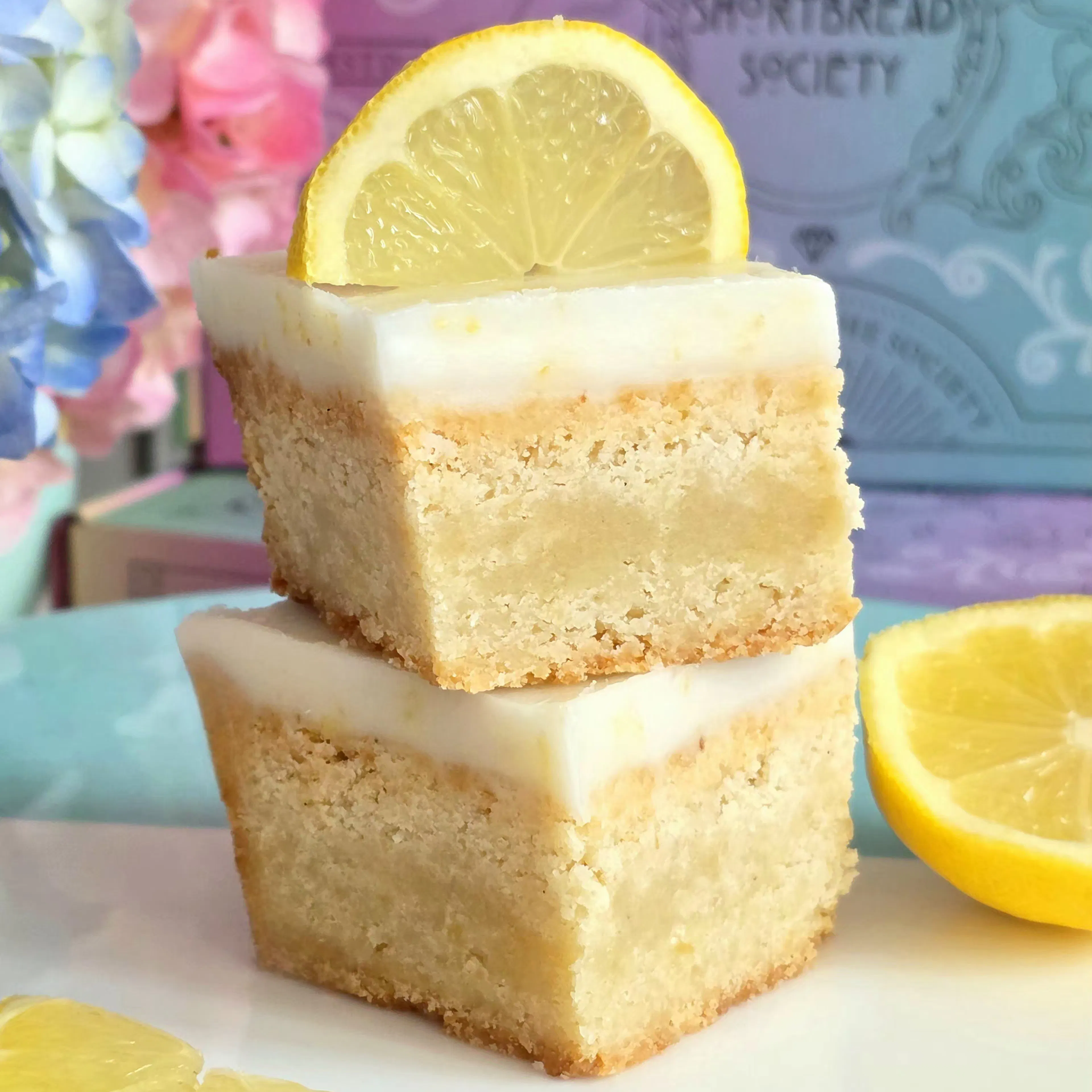 Mother's Day Lady Lemon Glacé Shortbread Tray by Shortbread Society - Alternate image 1
