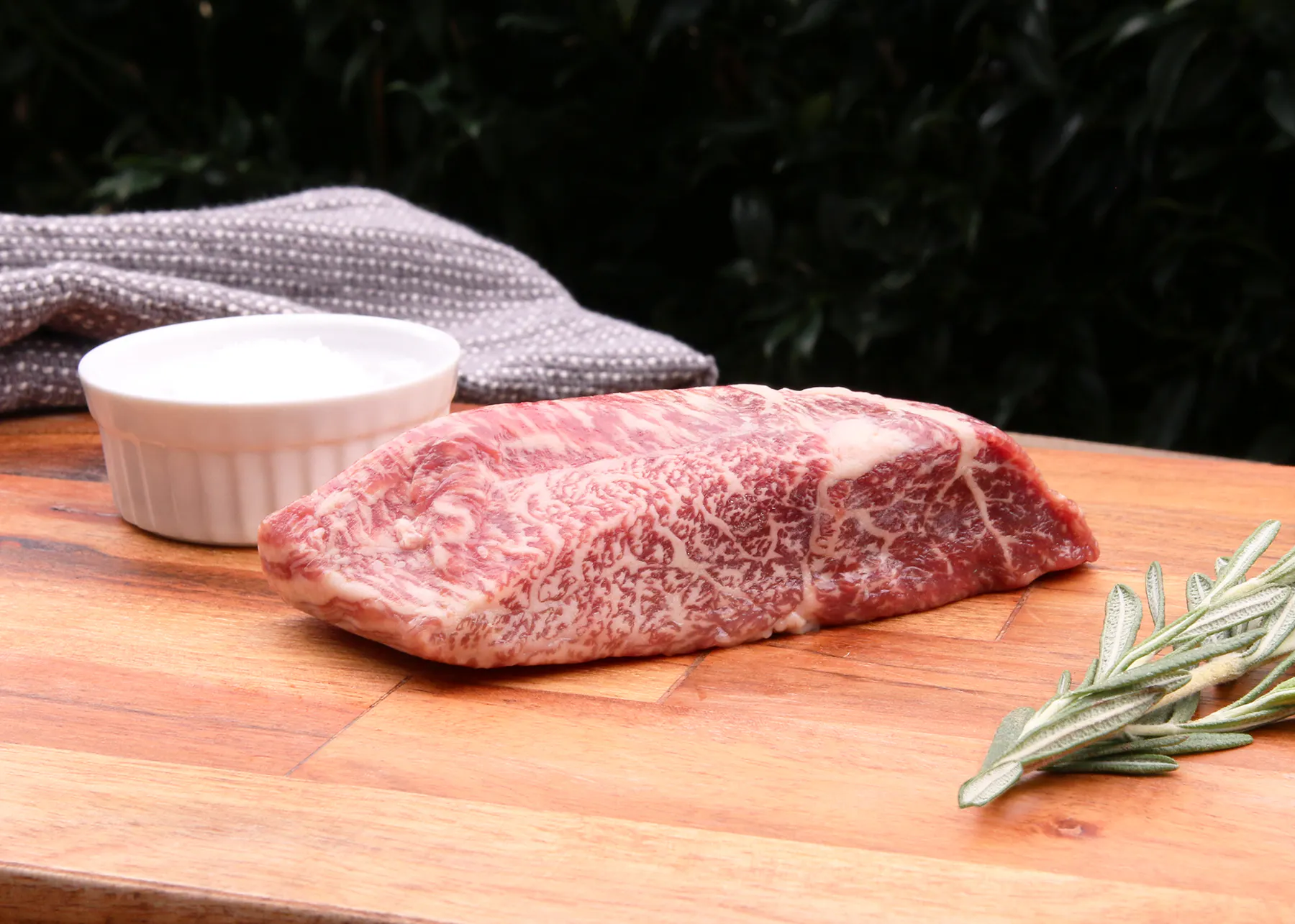 Bushugyu A5 Flat Iron Steaks - 2 Pack by Lone Mountain Wagyu