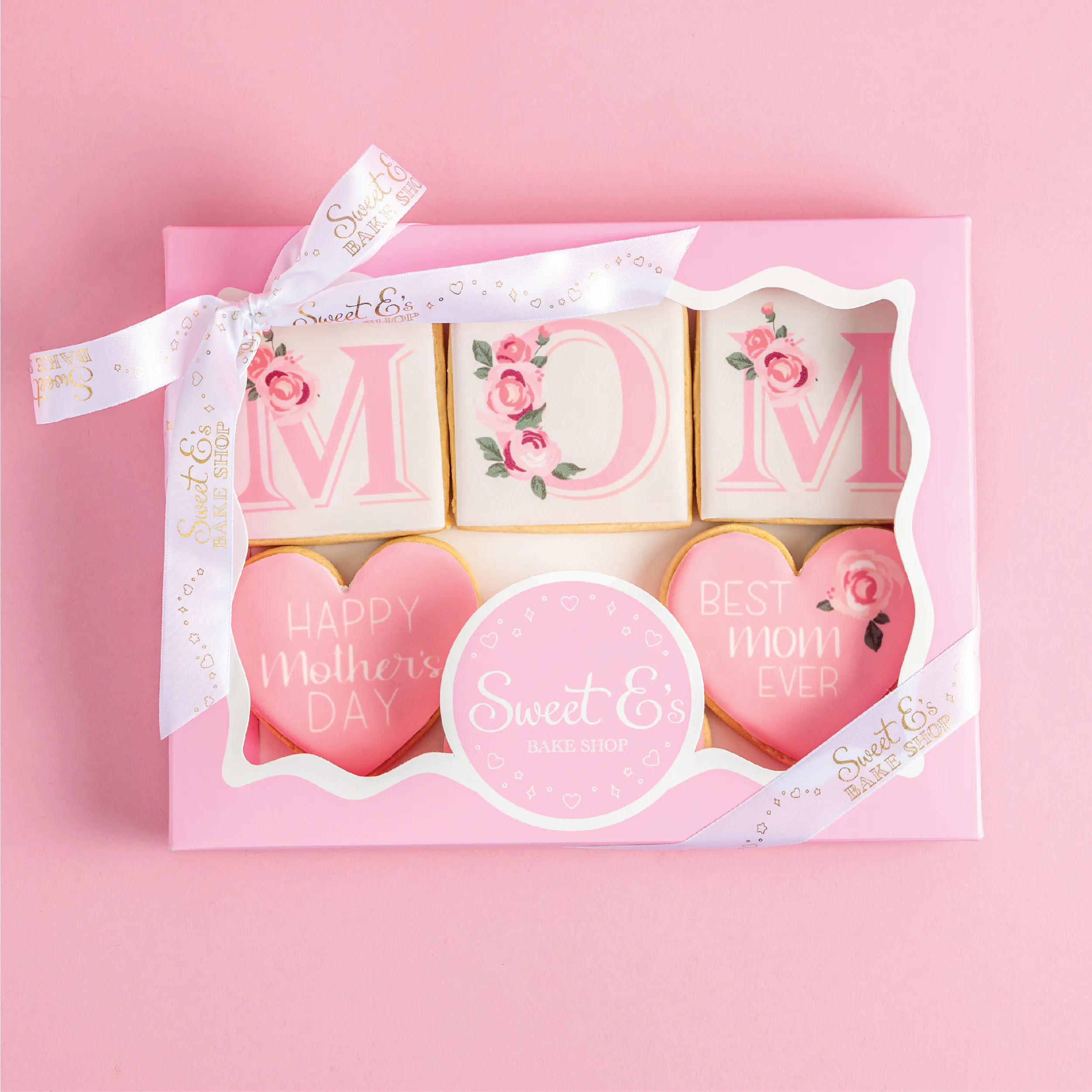 Mother's Day Cookie Gift Box by Sweet E's Bake Shop - Alternate image 4