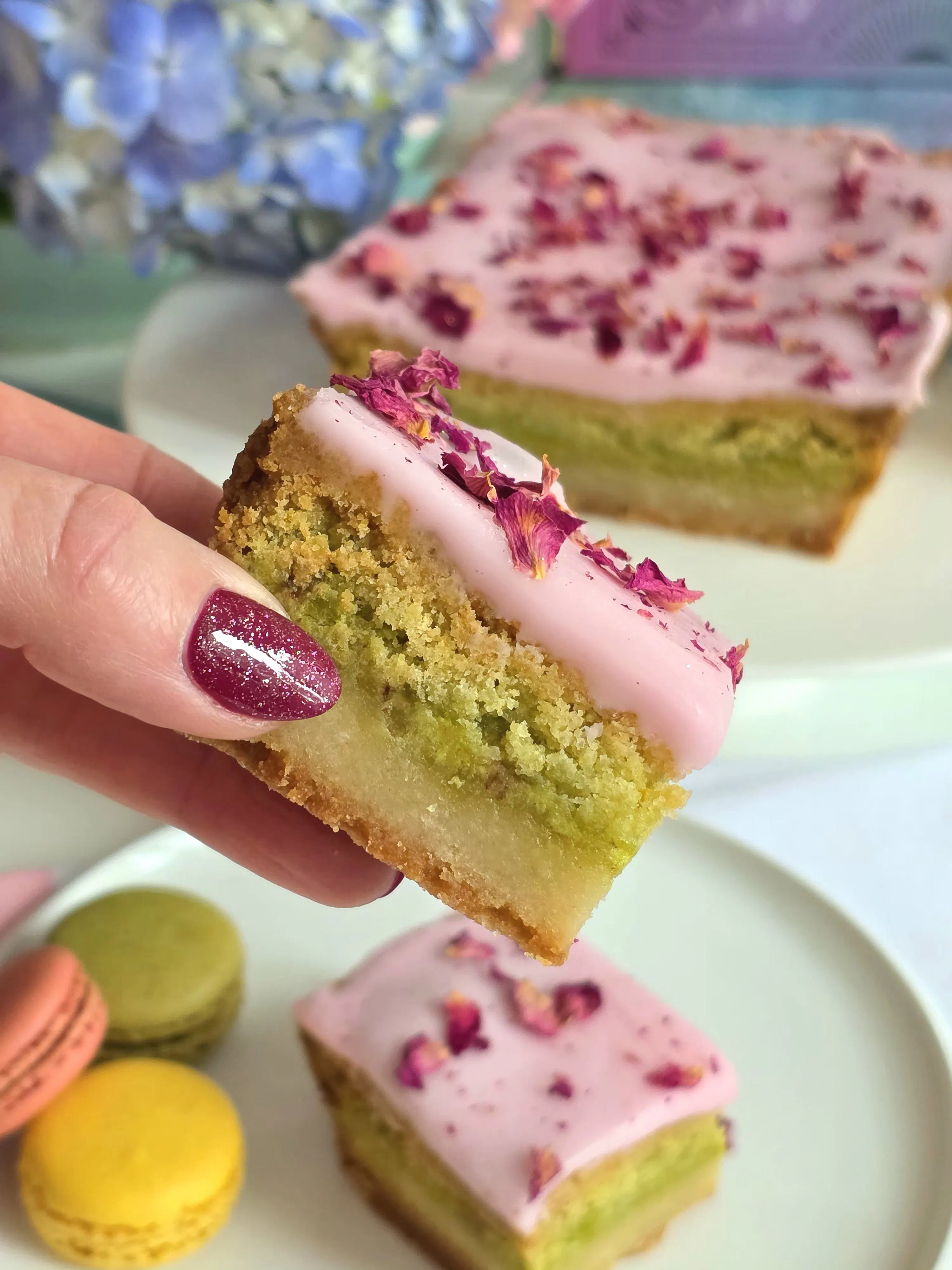 Mother's Day Queen's Rose Pistachio Shortbread Tray by Shortbread Society - Alternate image 2