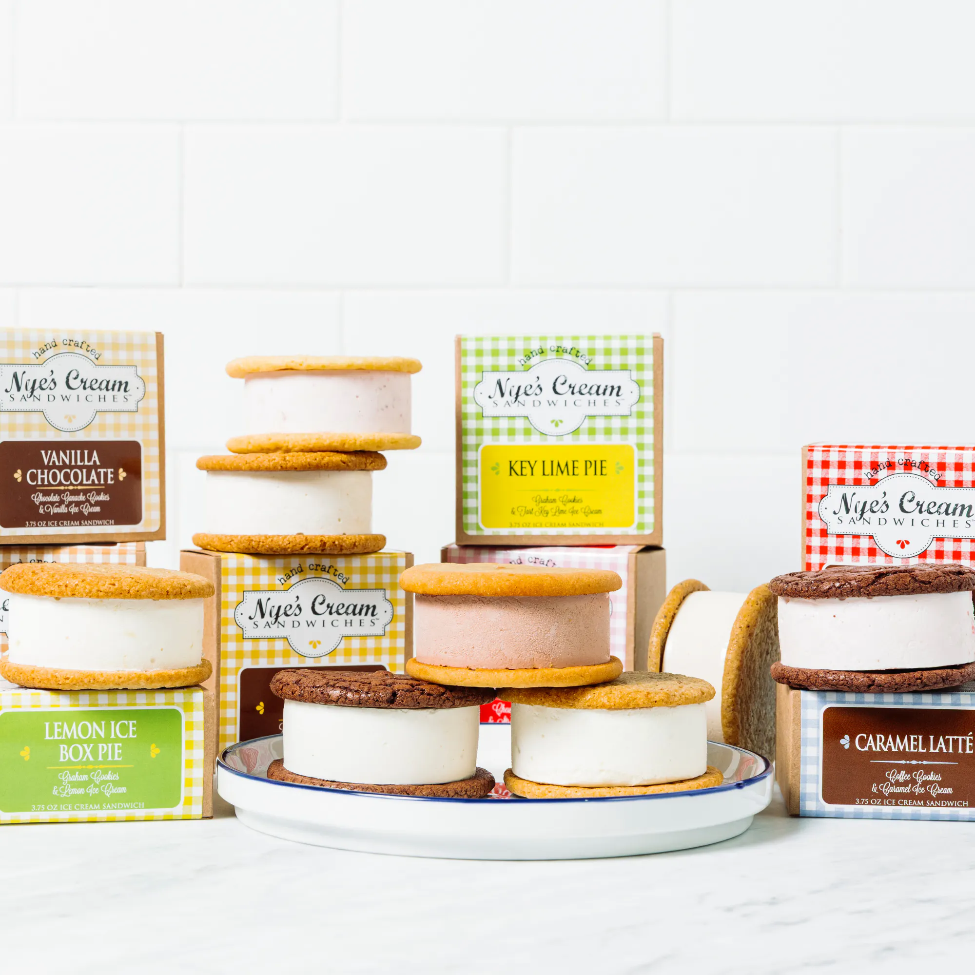 Choose Your Own Ice Cream Sandwich - 16 Pack by Nye's Cream Sandwiches