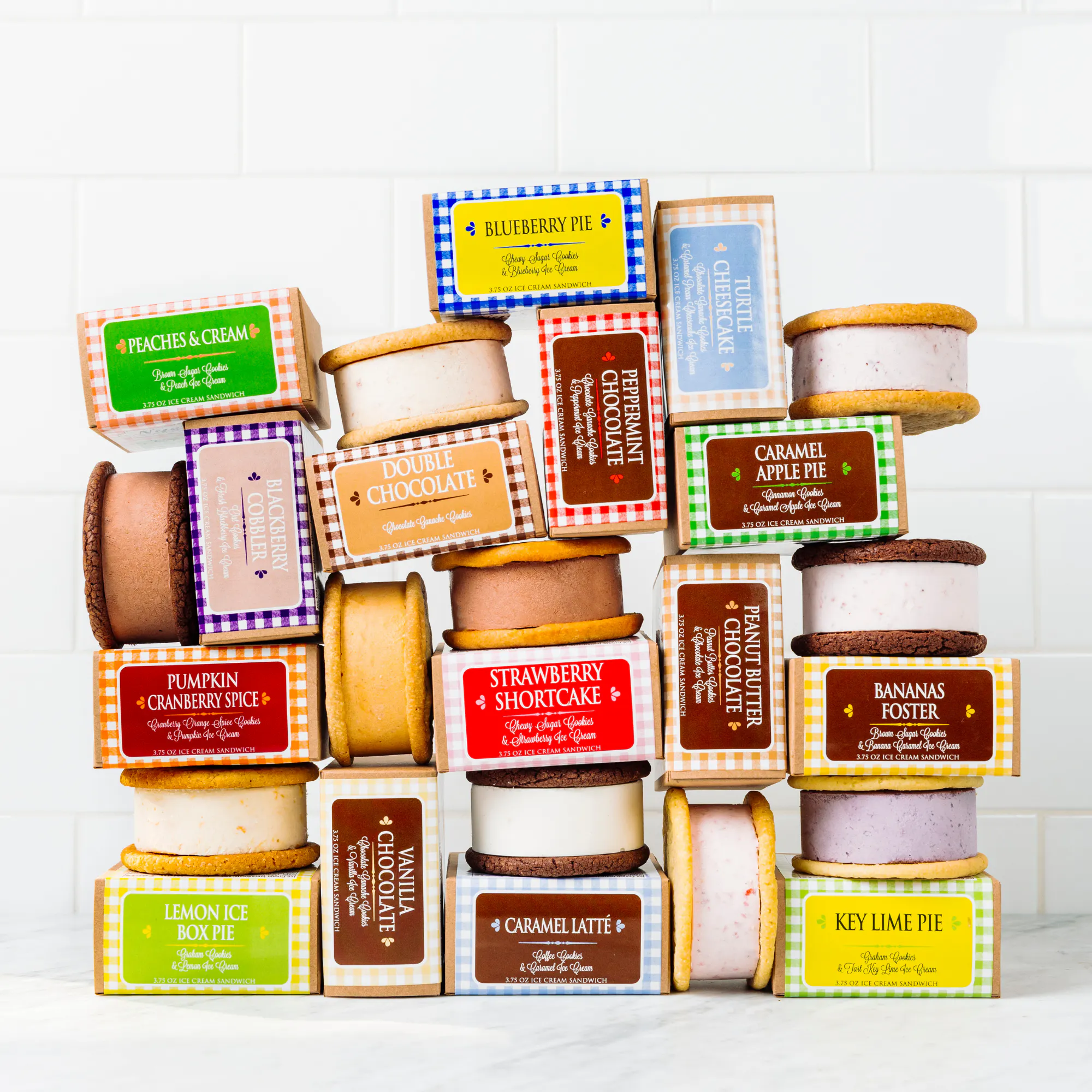 Choose Your Own Ice Cream Sandwich - 8 Pack by Nye's Cream Sandwiches