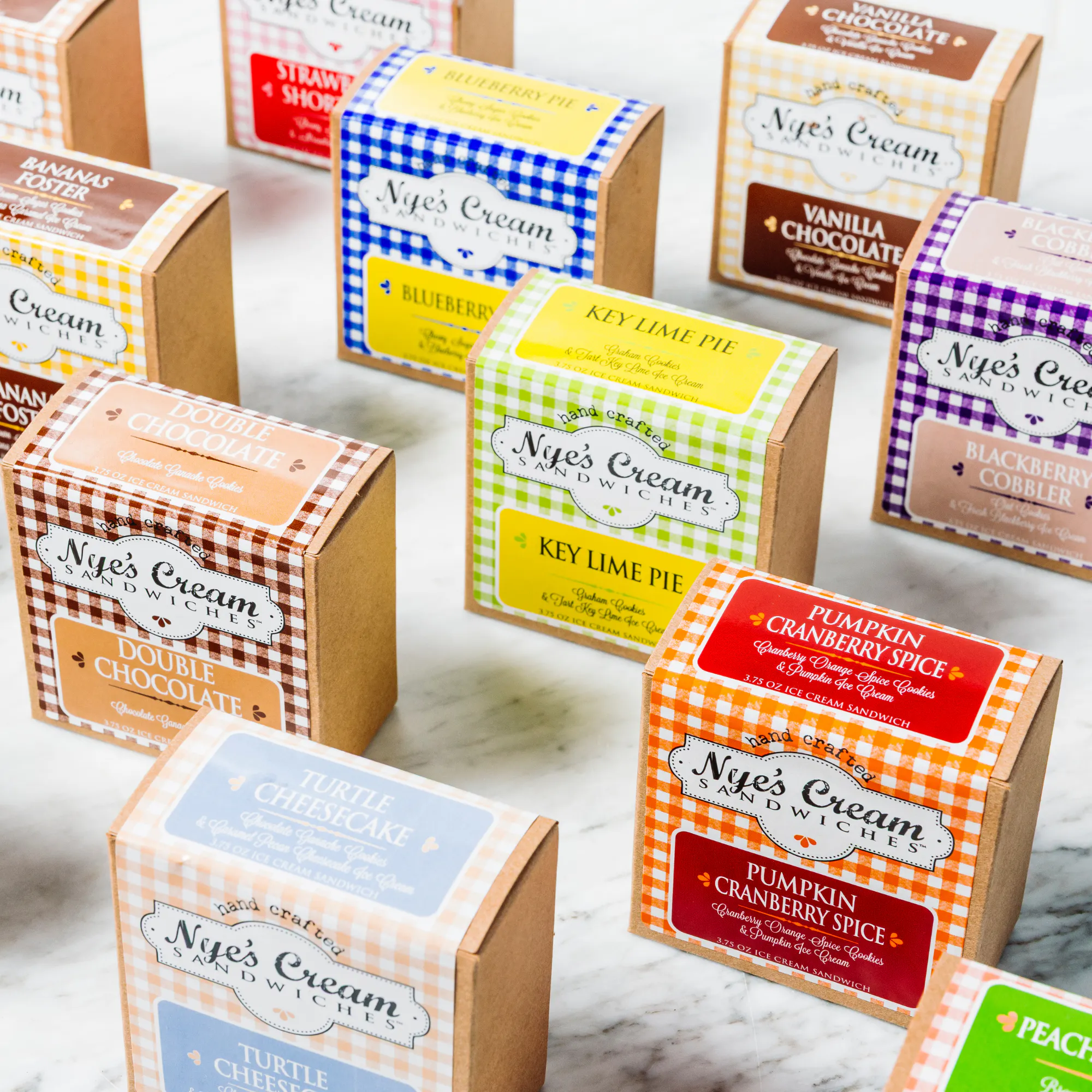 Choose Your Own Ice Cream Sandwich - 8 Pack by Nye's Cream Sandwiches - Alternate image 1