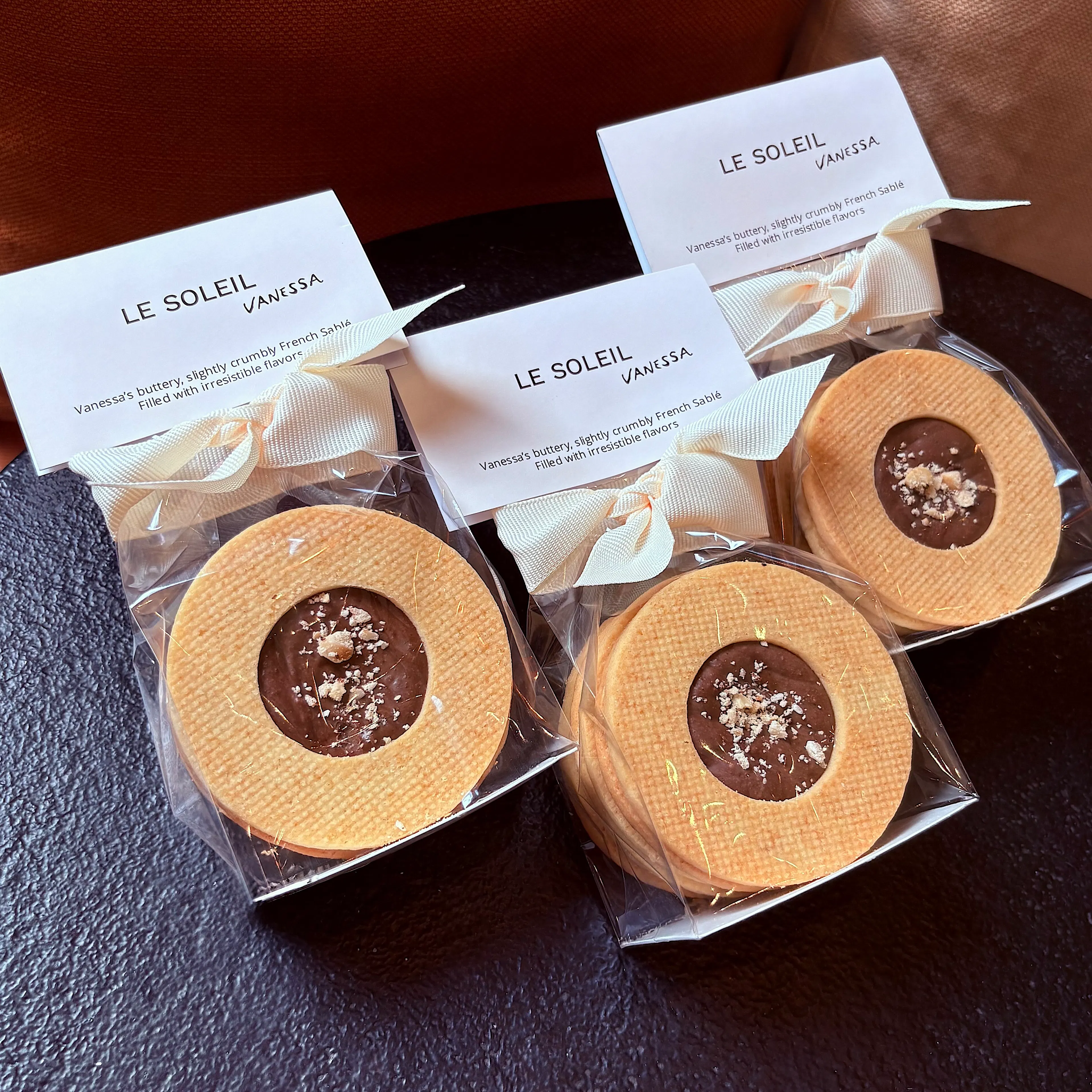 Le Soleil Cookie Gift Box of 6 by Patisserie Vanessa - Alternate image 3