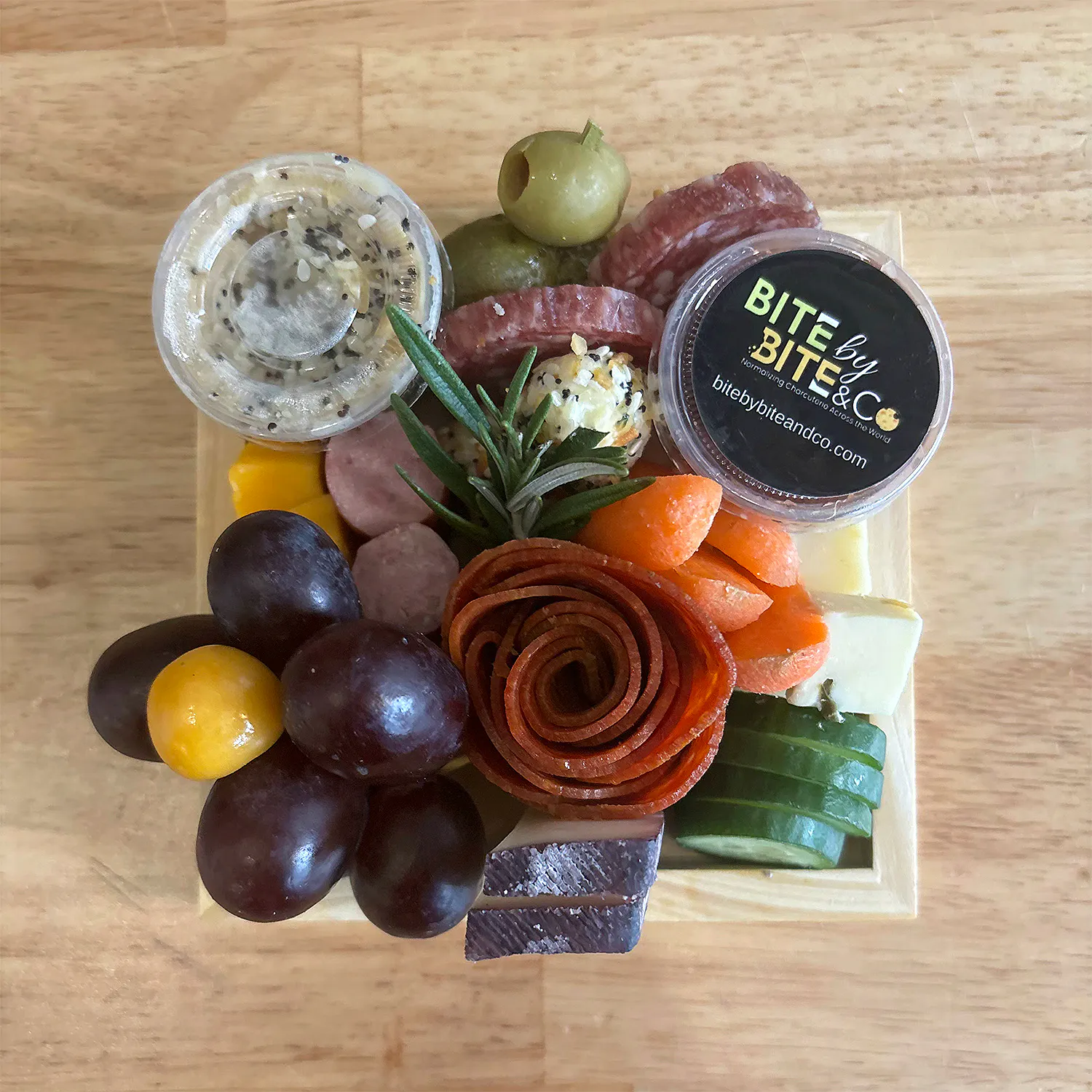 Mini Charcuterie Board by Bite by Bite & Co