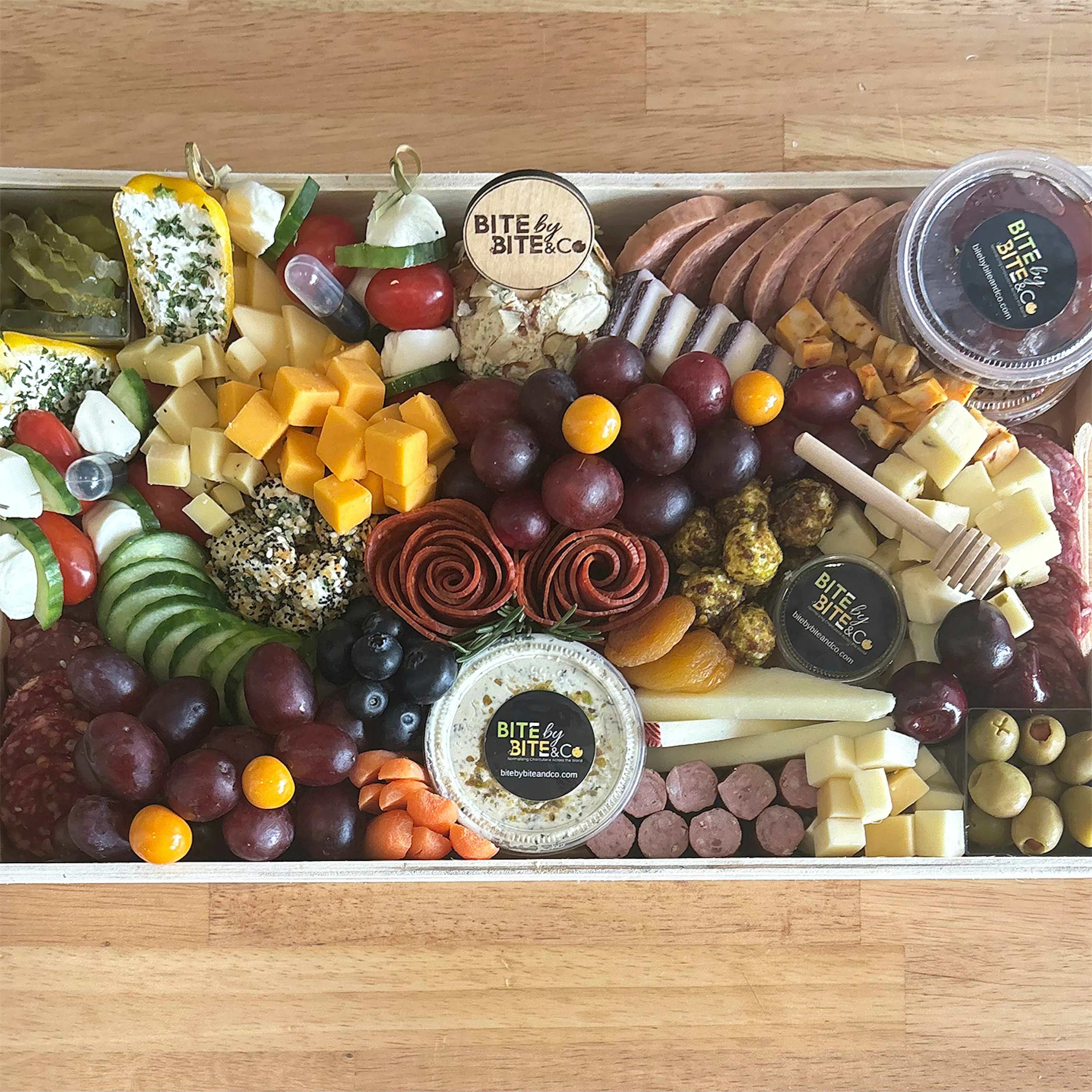 Charcuterie Board for 8-10 by Bite by Bite & Co