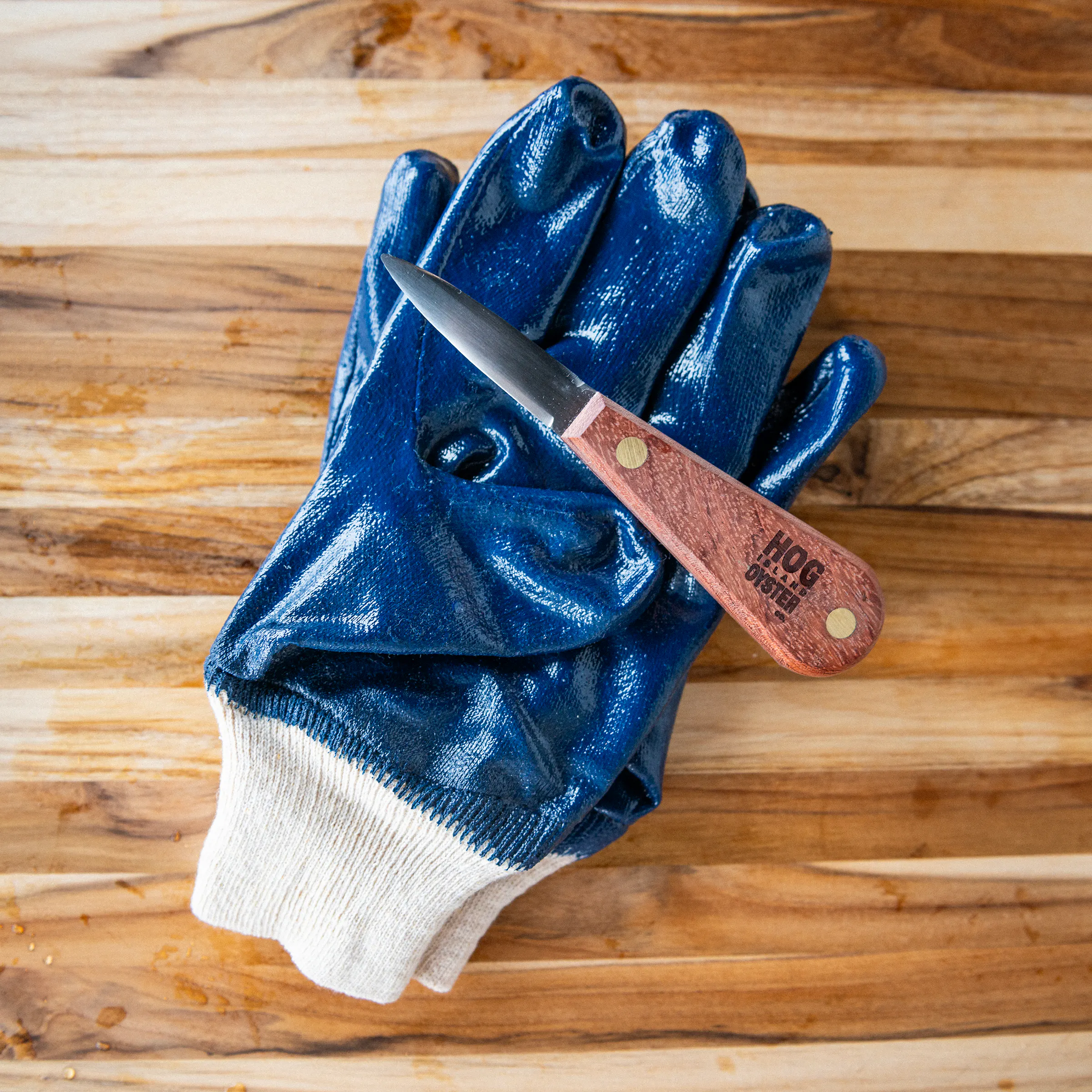 Wooden Handle Oyster Shucking Knife by Hog Island Oyster Co. - Alternate image 1